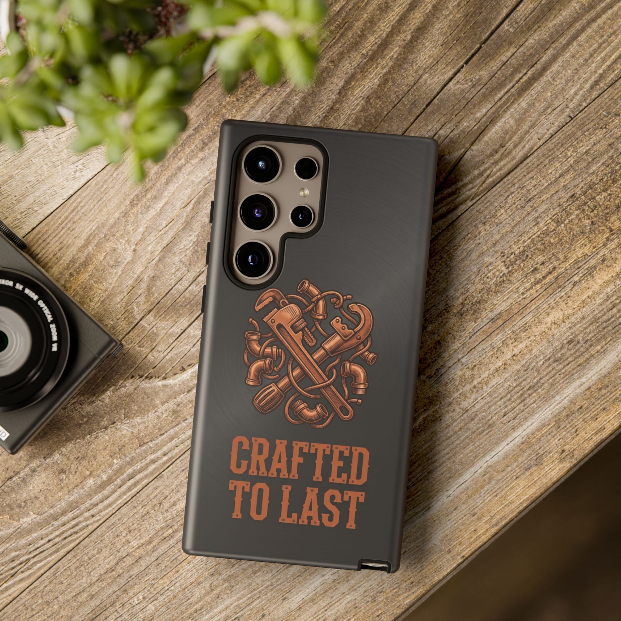 Crafted to Last Industrial Plumber Phone Case - Samsung & iPhone Series