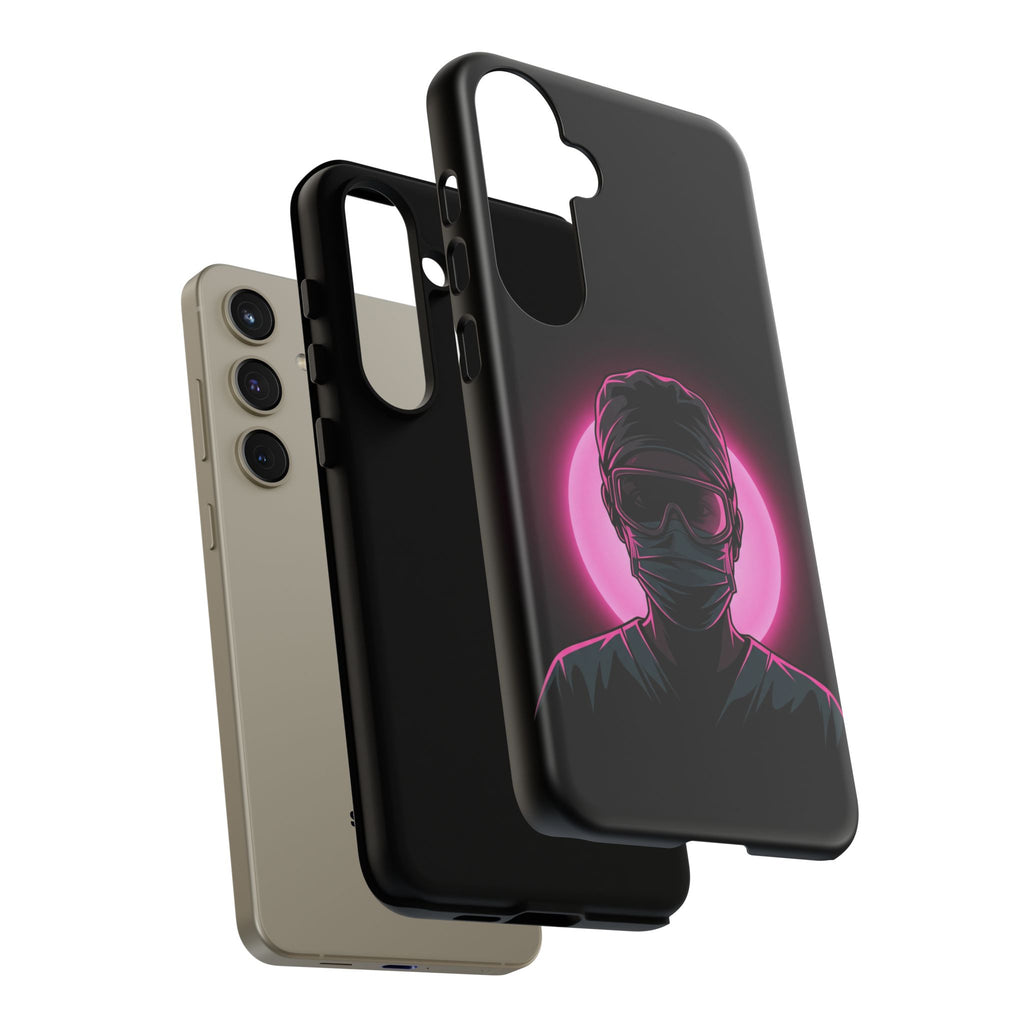 Nurse Neon Silhouette Phone Case - Samsung & iPhone Series