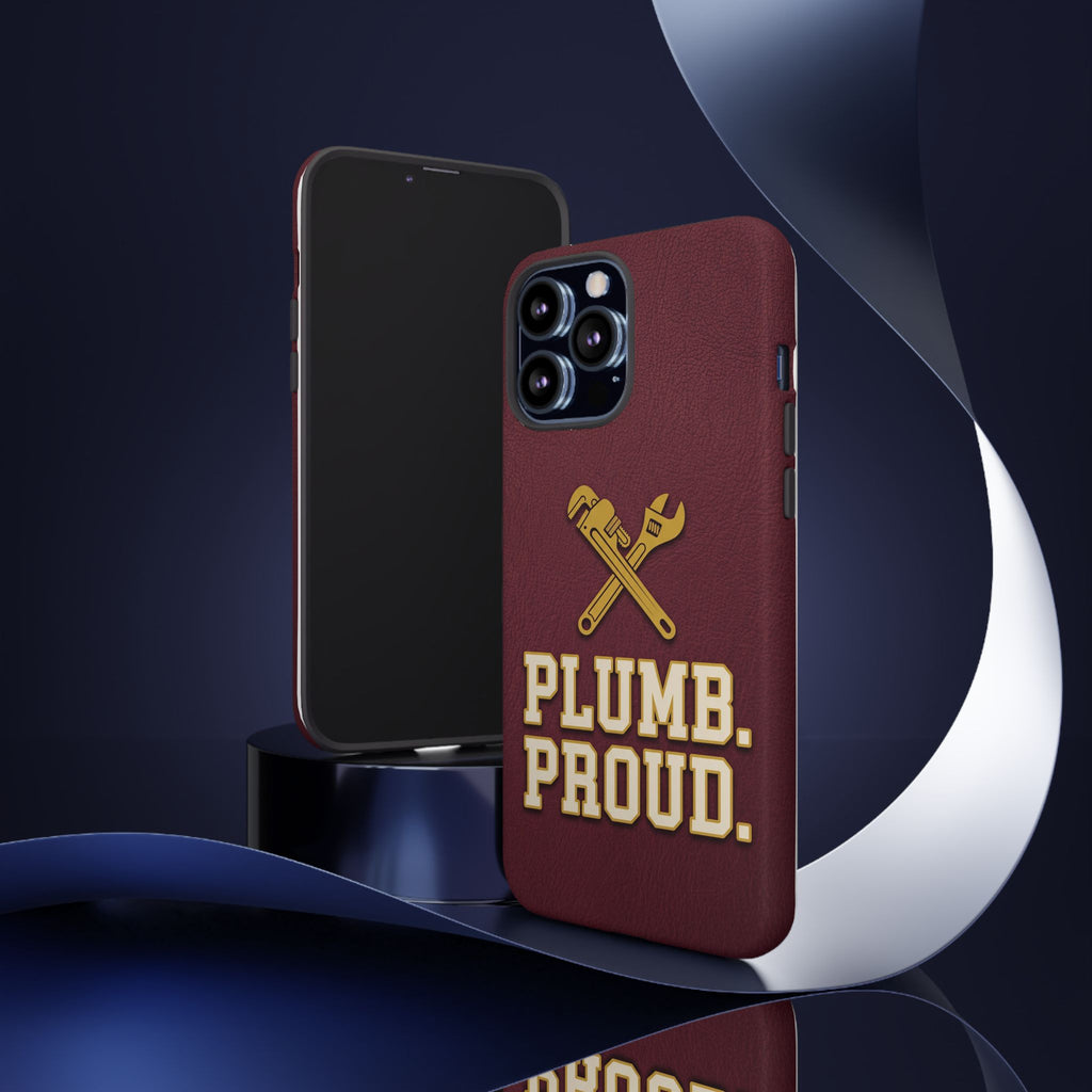 Plumb. Proud. Varsity Print Phone Case - Samsung & iPhone Series