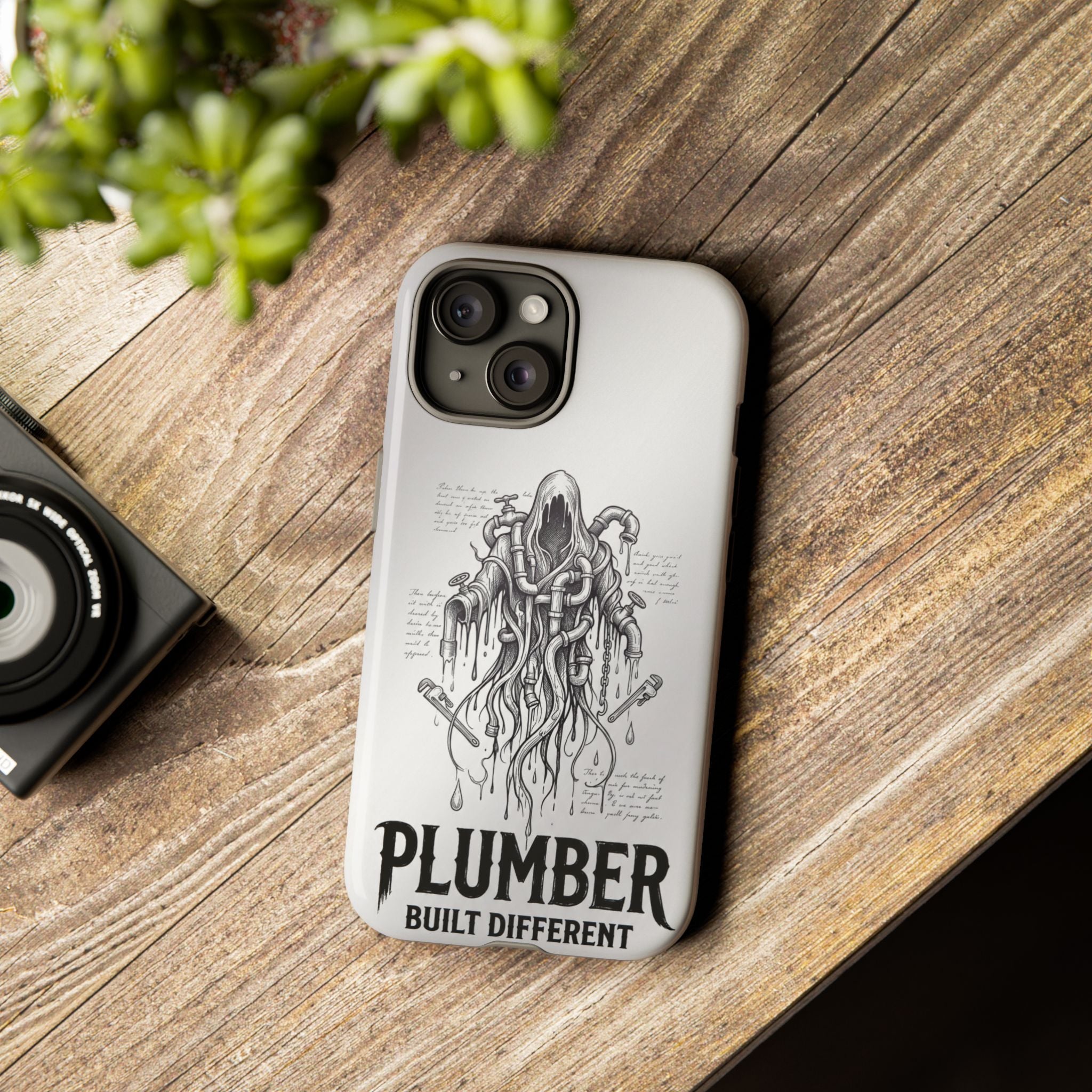 Gothic Pipe Wraith Plumber Phone Case - Samsung & iPhone Series