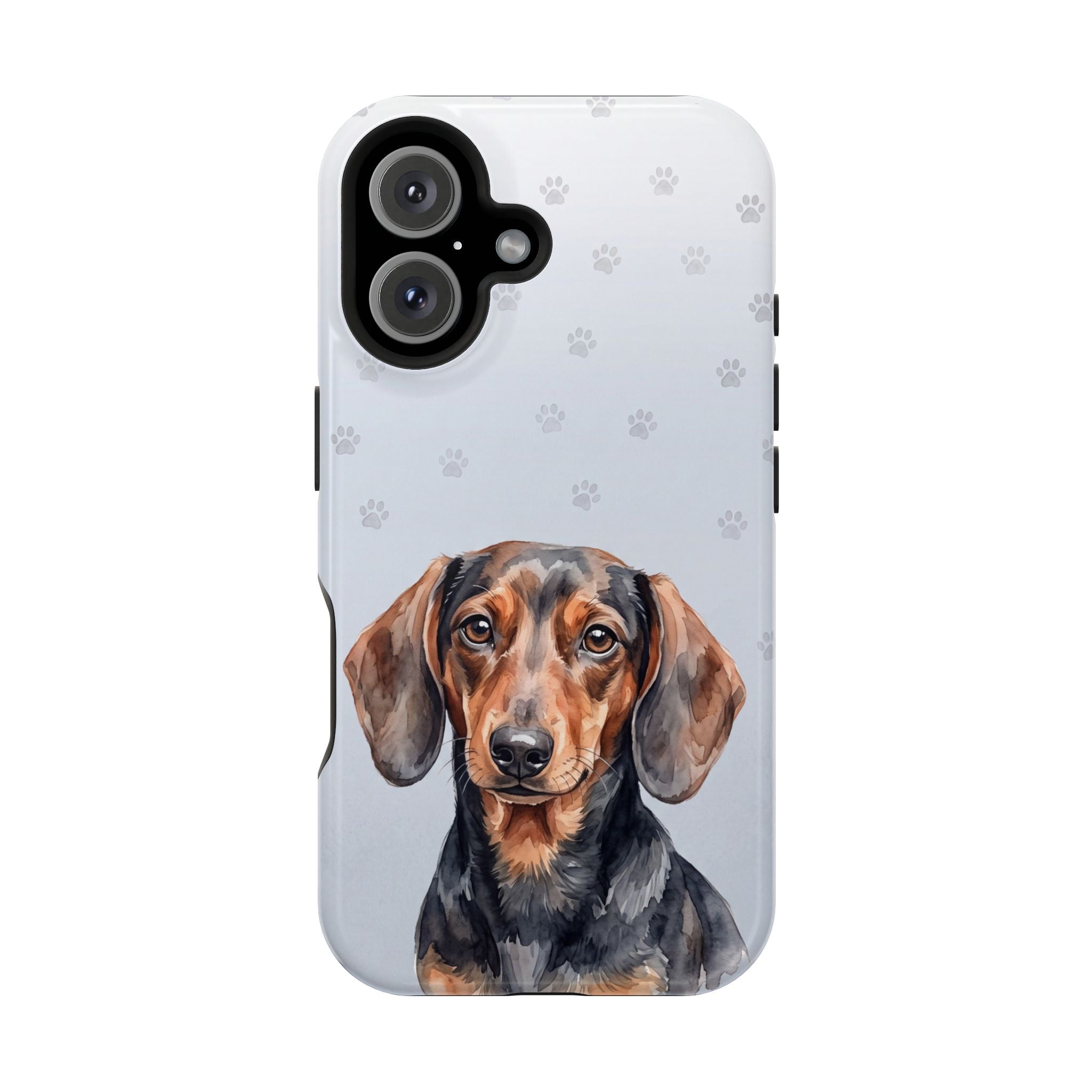 Dachshund Phone Case — Impact-Resistant Wireless Charging Cover