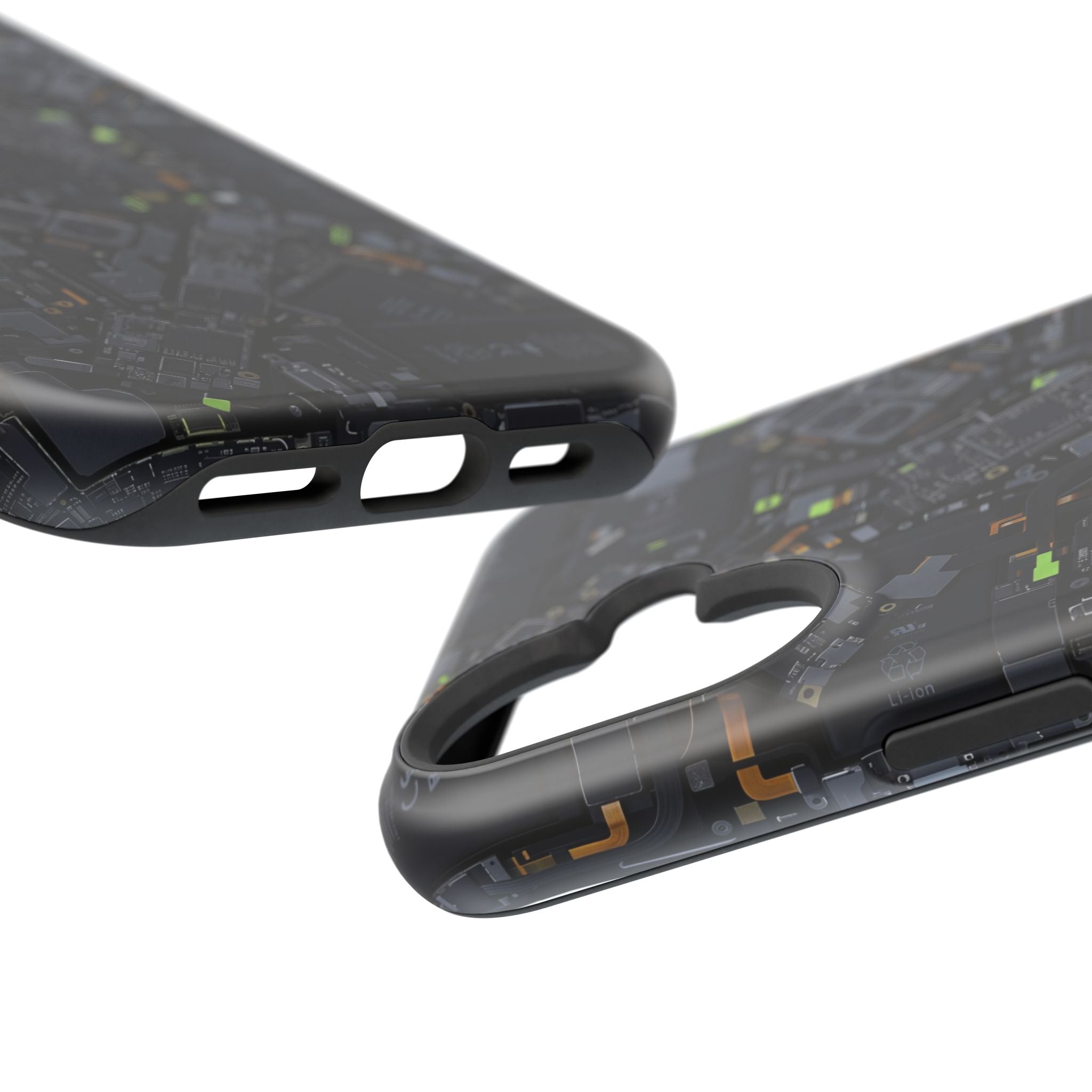 Circuit Core Phone Case — Motherboard Print Wireless Charging Cover