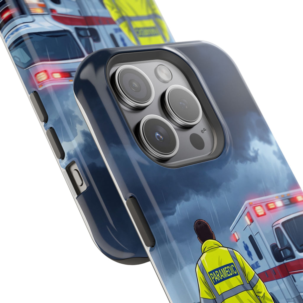 Personalized EMS Storm Phone Case — Wireless Charging Cover