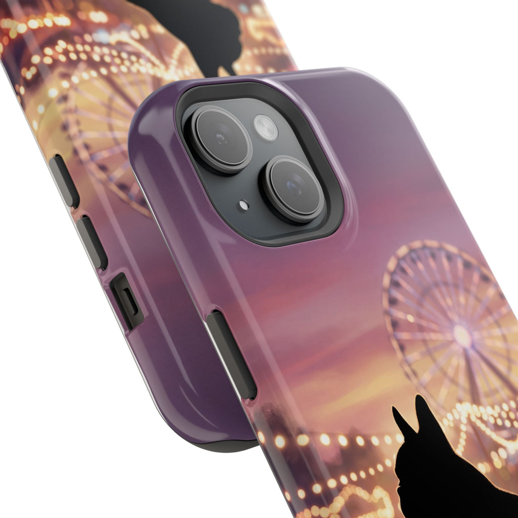 Personalized French Bulldog Carnival Nights Phone Case — Wireless Charging Cover