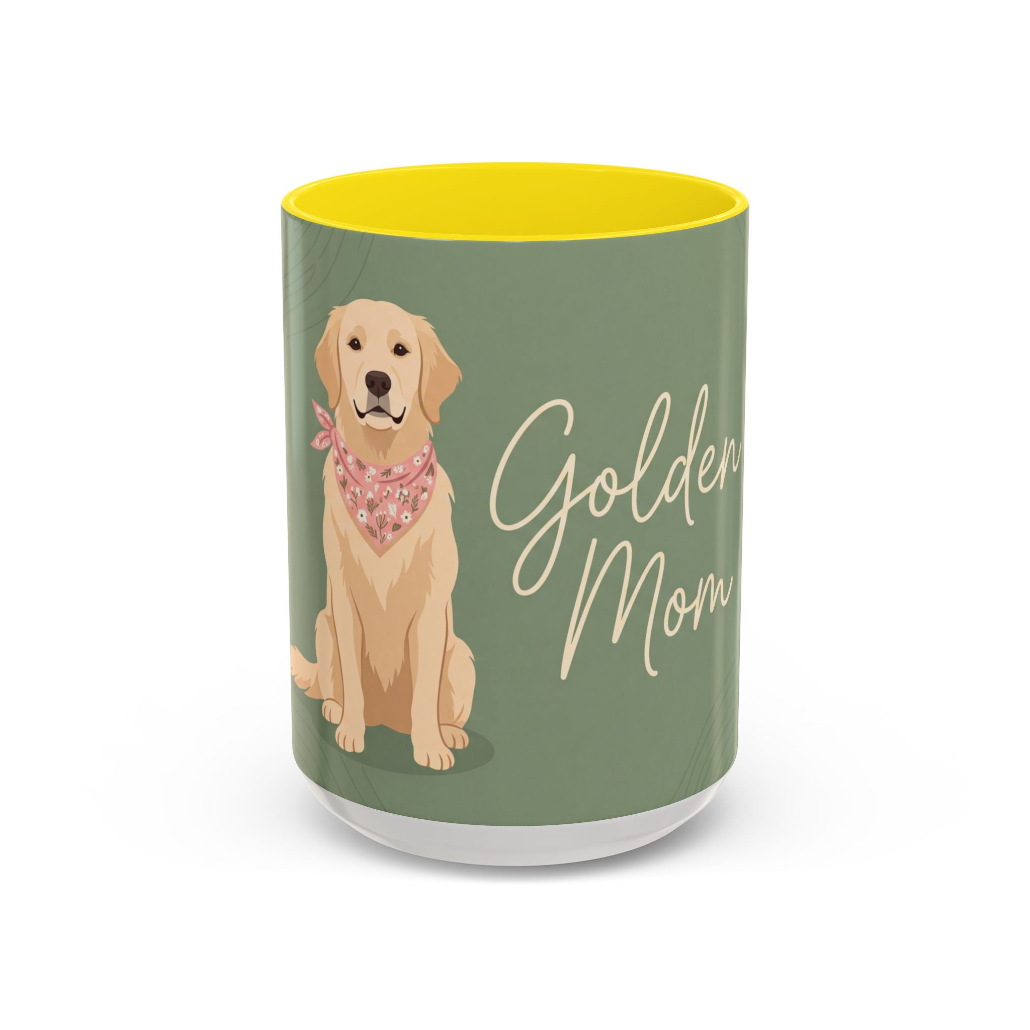 Golden Mom Mug | Golden Retriever Lover Gift | Cute Dog Mom Coffee Mug