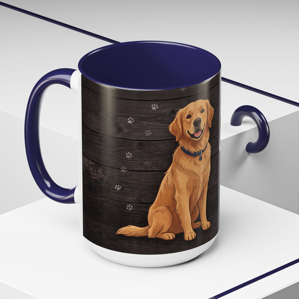 Proud Golden Dad Mug | Golden Retriever Lover Gift | Dog Dad Coffee Mug