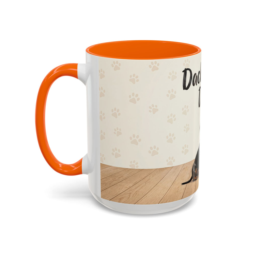 Dachshund Dad Mug | Cute Dog Dad Coffee Mug | Wiener Dog Gift for Dachshund Lovers