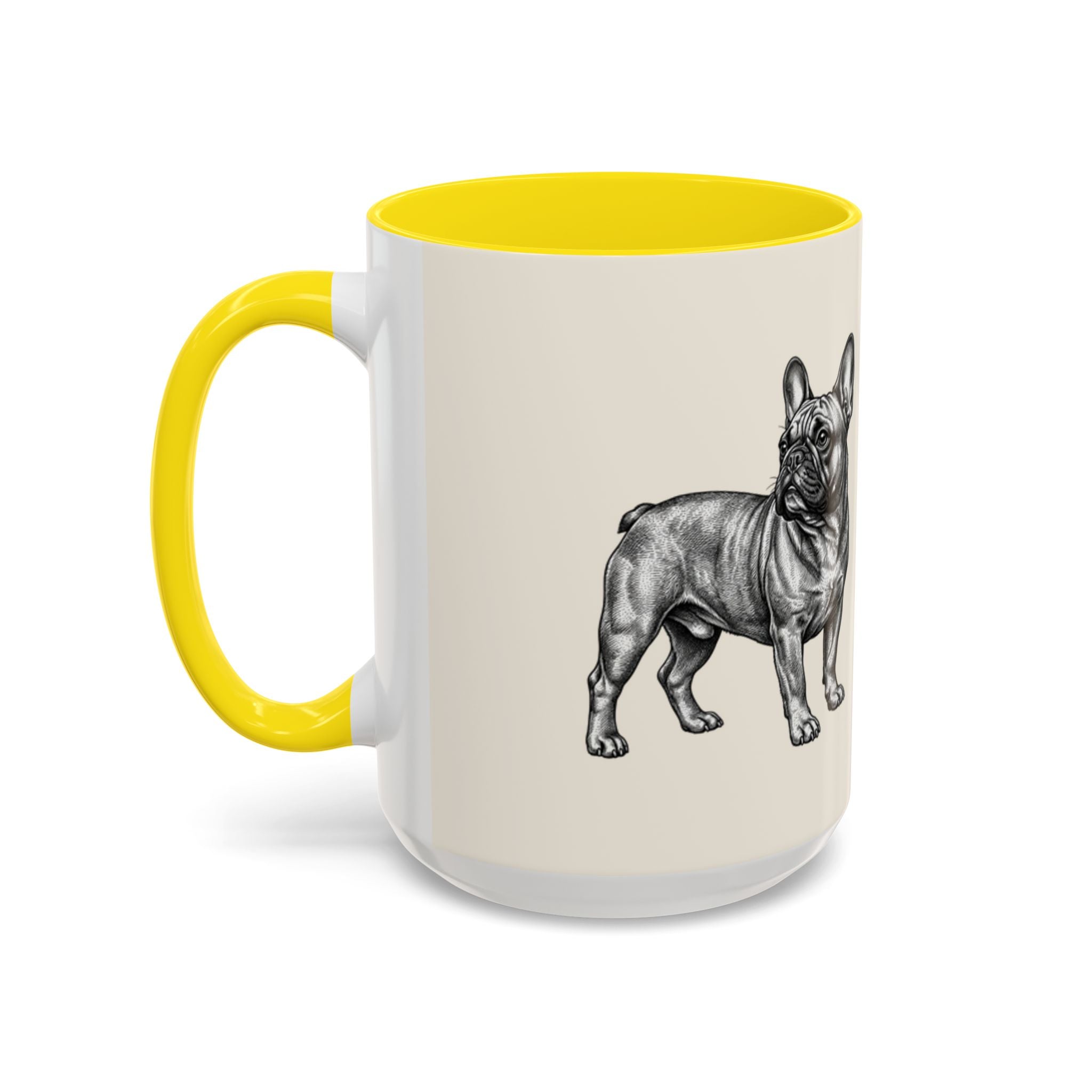 Personalized Frenchie Mug – Custom Name Coffee Mug – French Bulldog Lover Gift