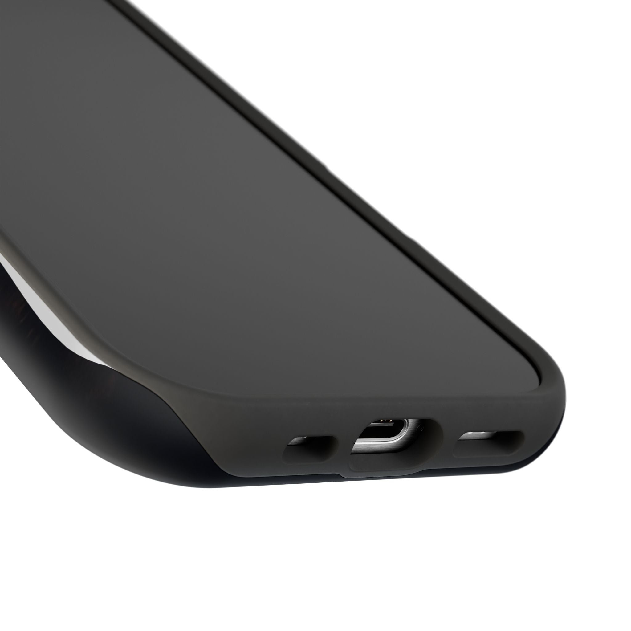 Sunset Paw Print Phone Case — Impact-Resistant Wireless Charging Cover