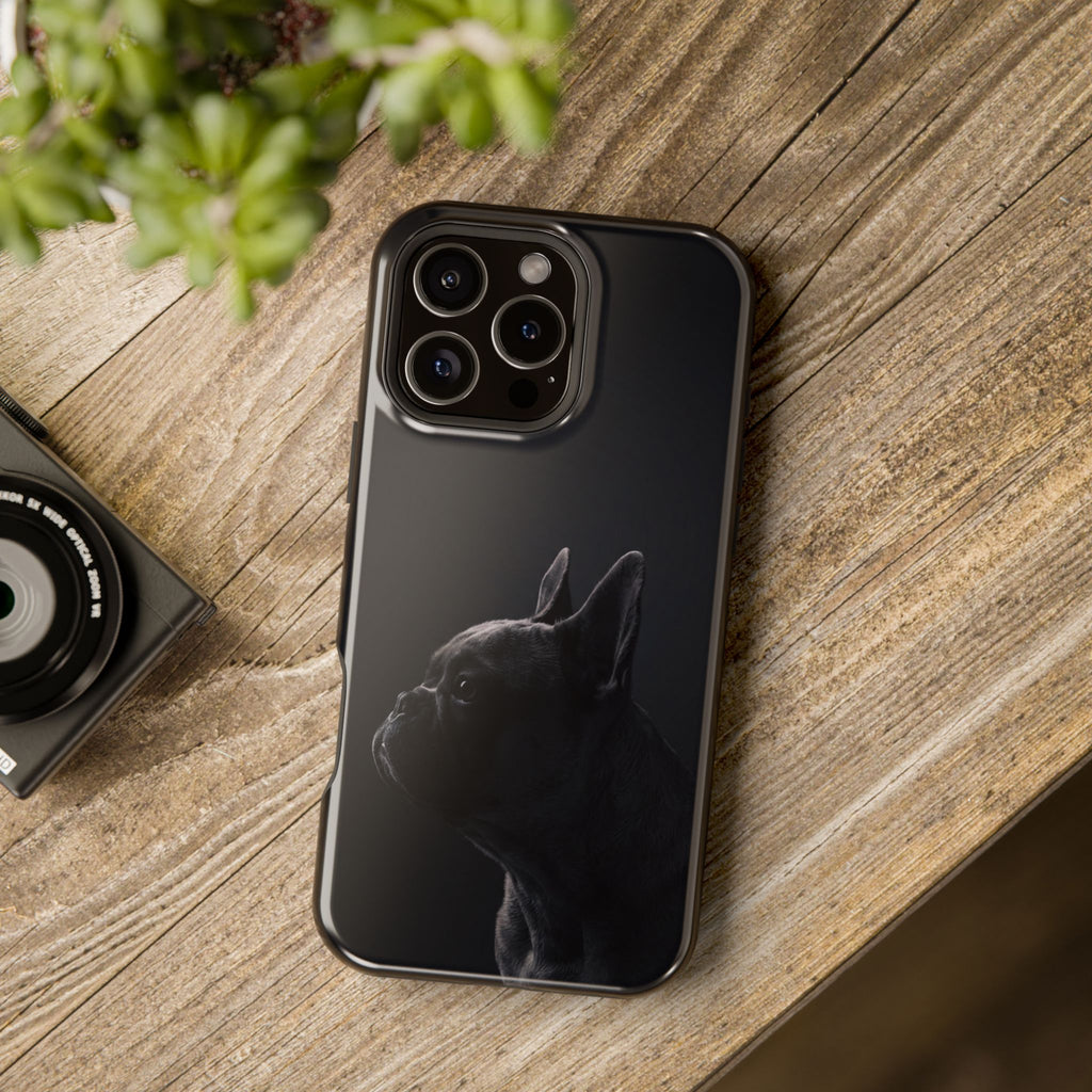 French Bulldog Phone Case — Impact-Resistant Wireless Charging Cover
