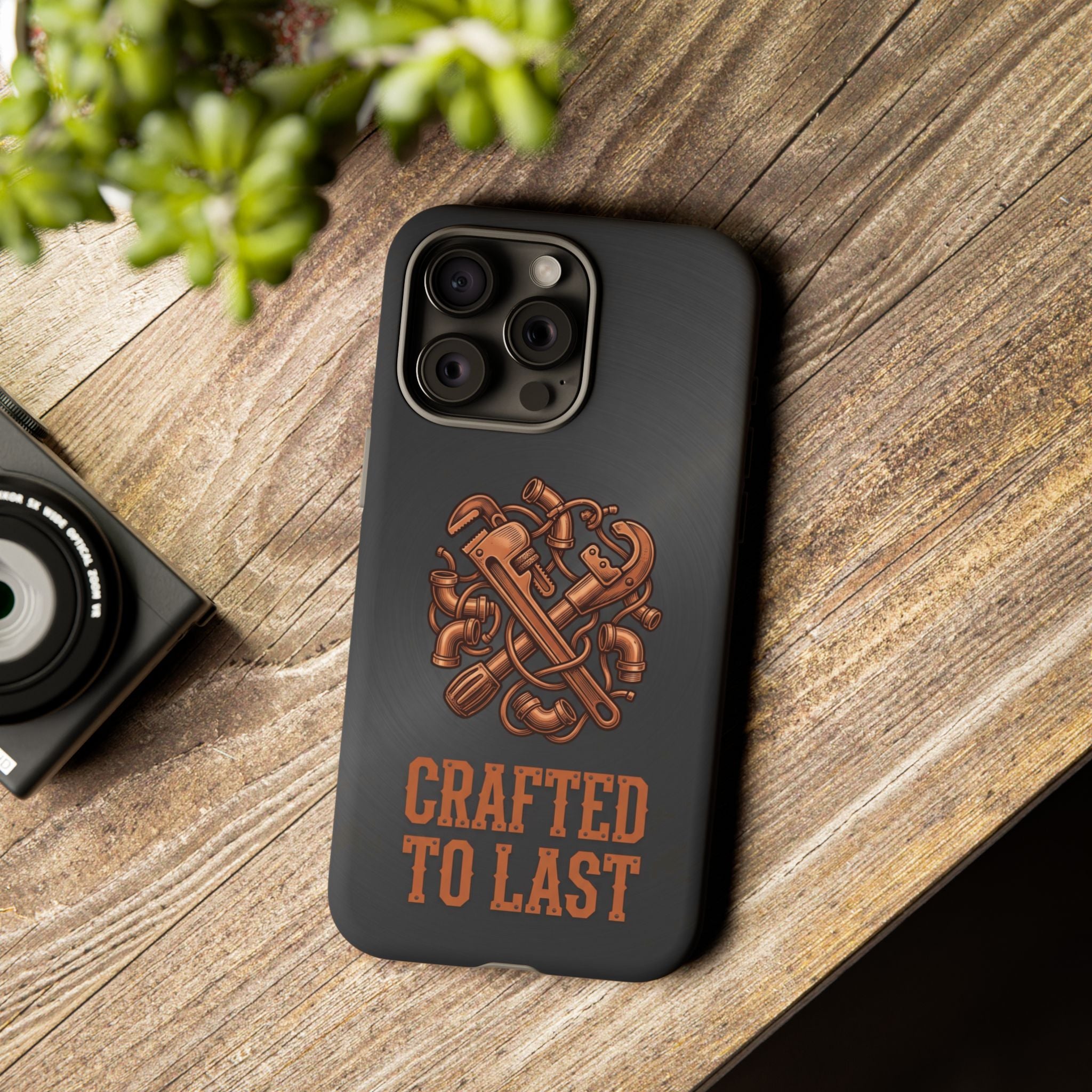 Crafted to Last Industrial Plumber Phone Case - Samsung & iPhone Series
