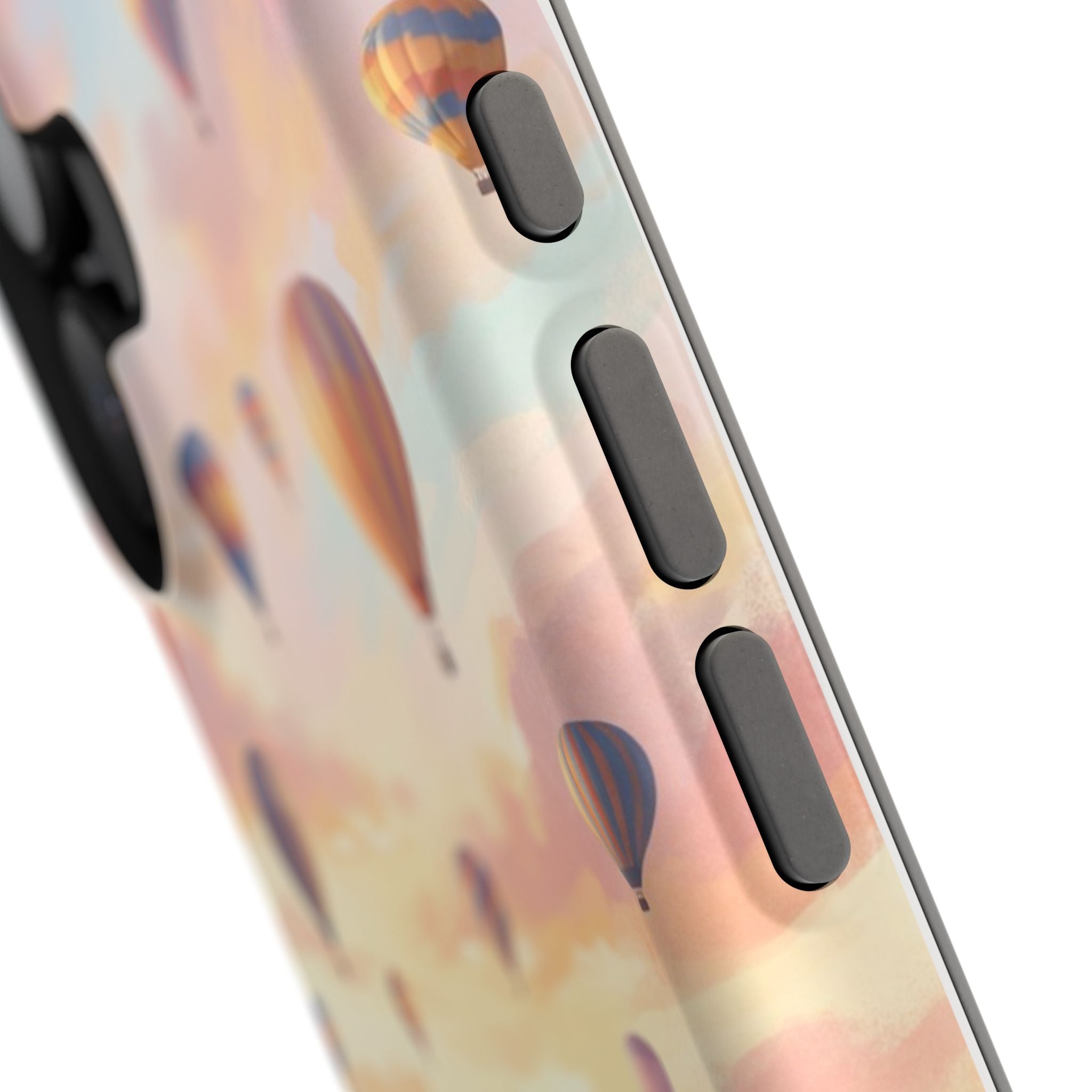 Personalized Golden Retriever Hot Air Balloon Phone Case — Wireless Charging Cover