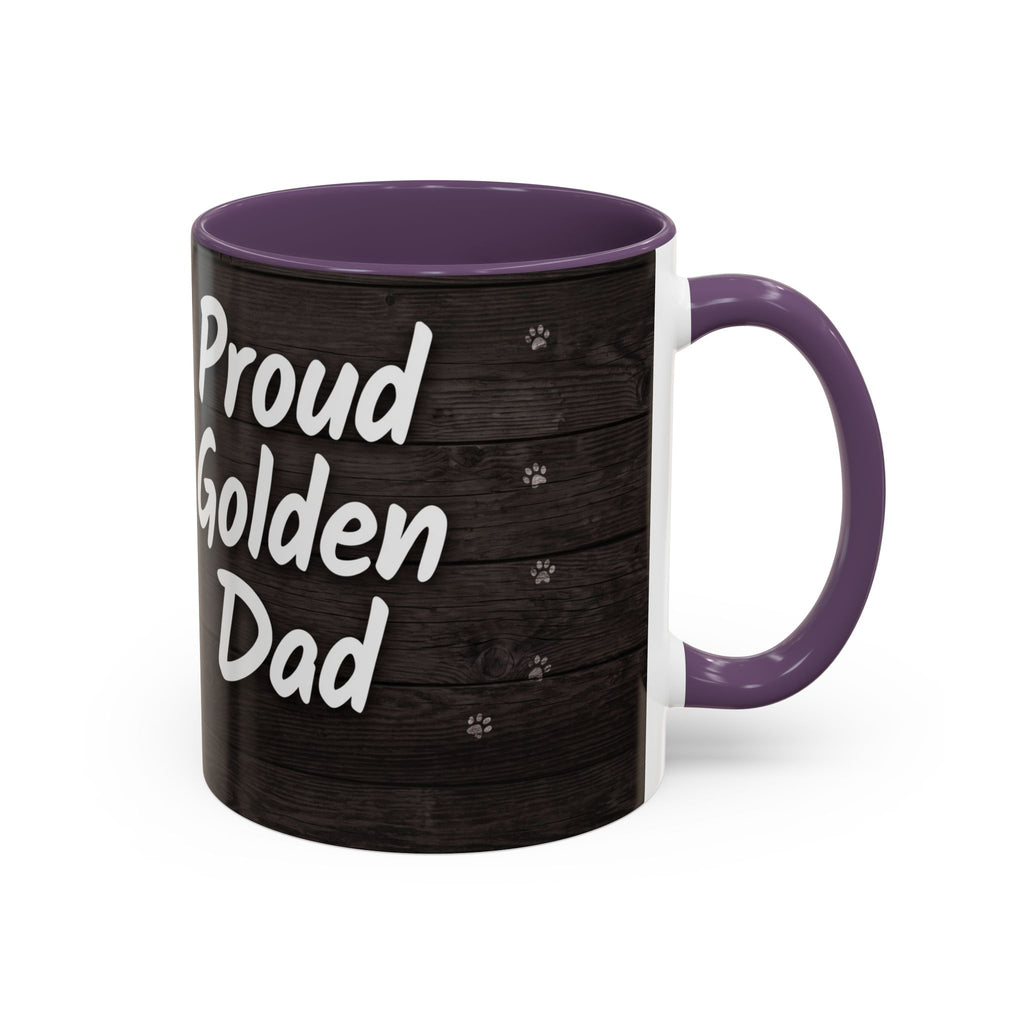 Proud Golden Dad Mug | Golden Retriever Lover Gift | Dog Dad Coffee Mug