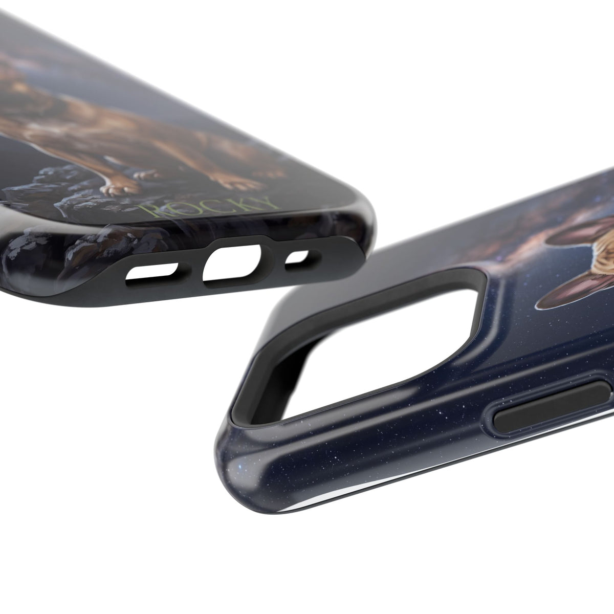 Personalized French Bulldog Starry Night Sky Phone Case — Wireless Charging Cover