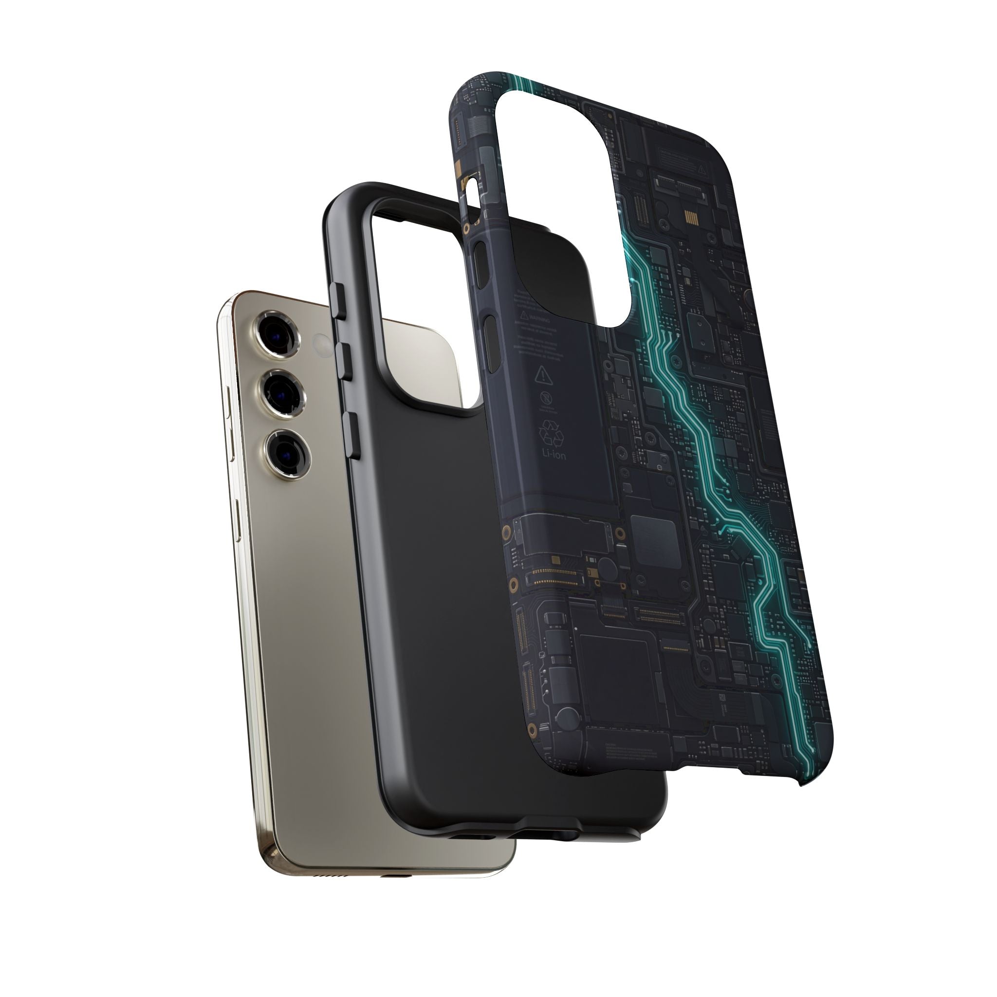 Electrician Cyan Circuit Phone Case - Samsung & iPhone Series