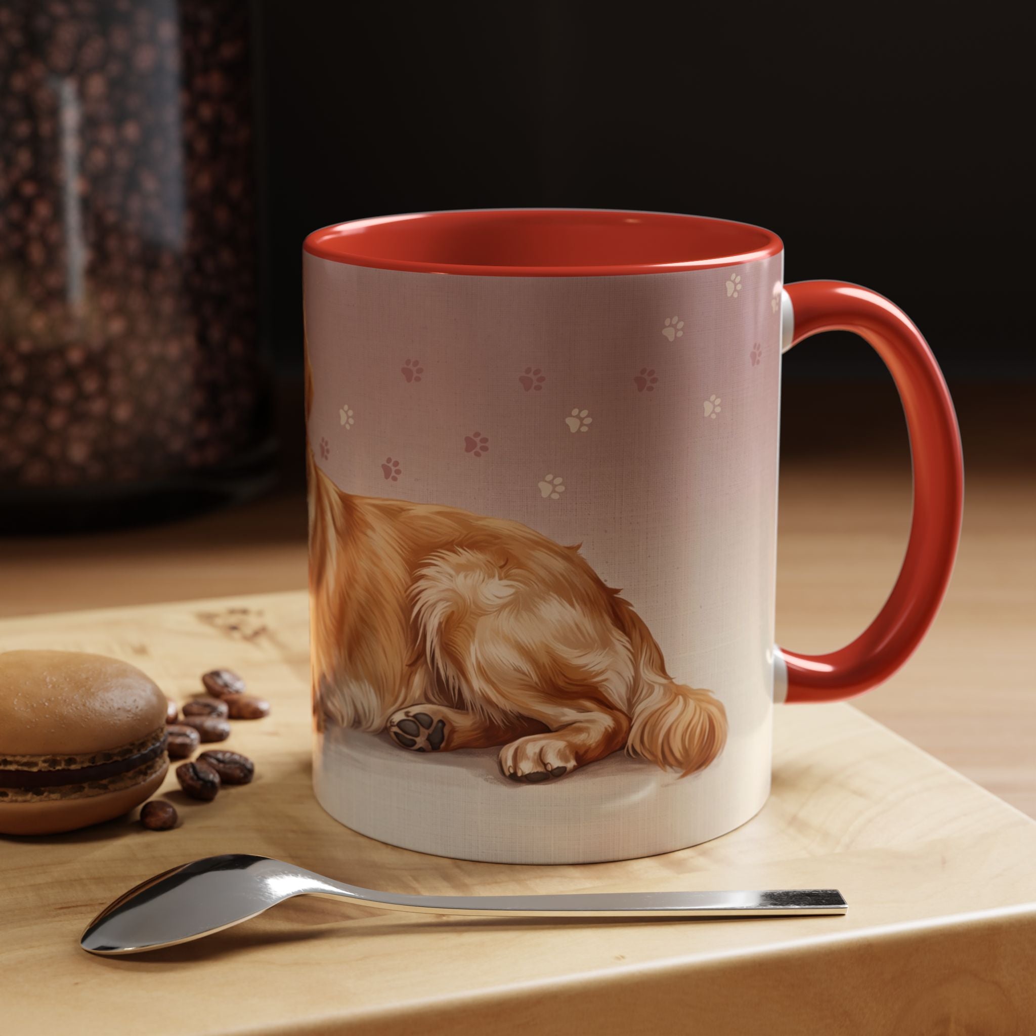 Golden Retriever Lying Down Mug | Golden Retriever Lover Gift | Cute Dog Coffee Mug