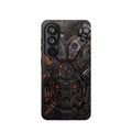 Mech Armor Phone Case — Industrial Circuit Wireless Charging Cover