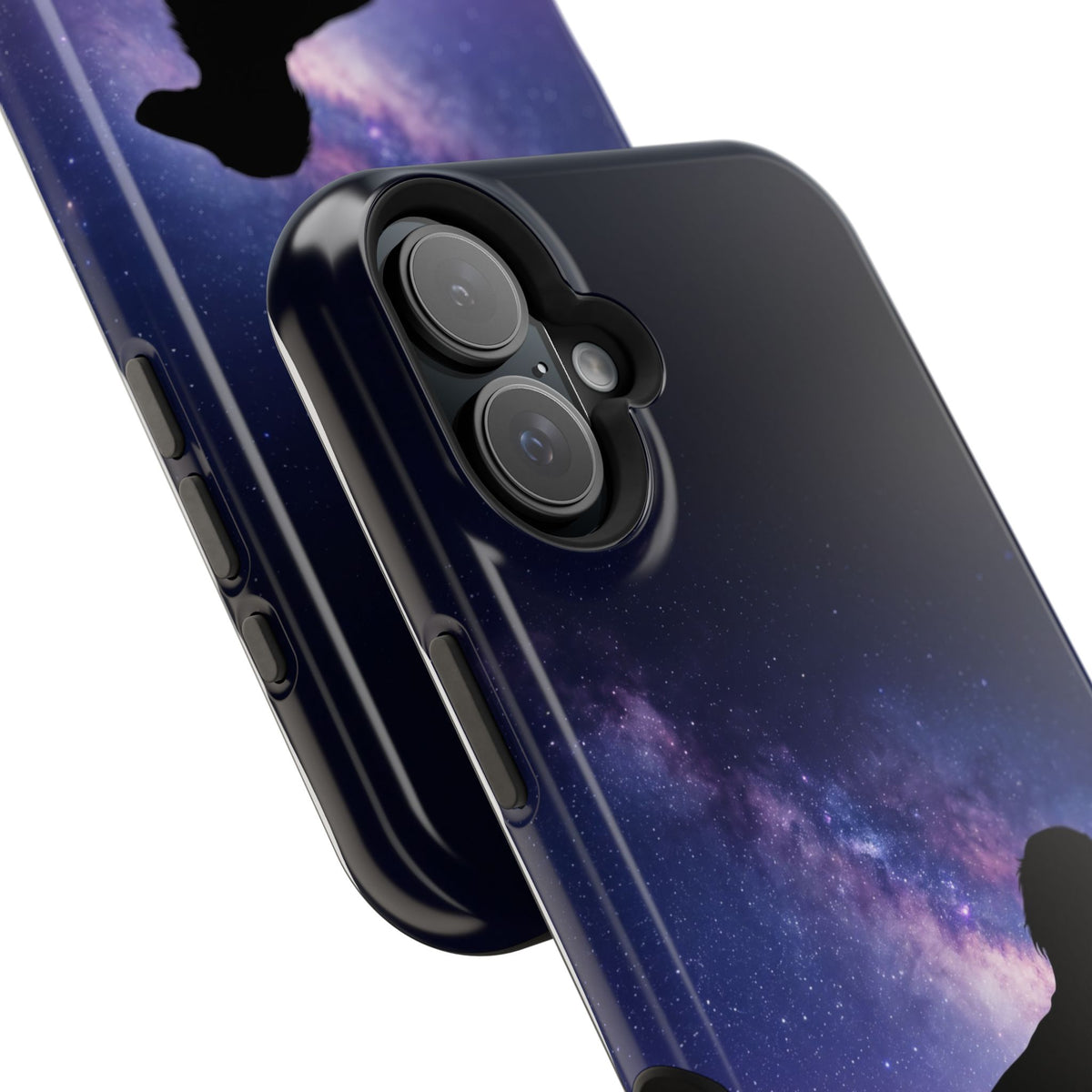 Personalized Dachshund Starry Night Phone Case — Wireless Charging Cover