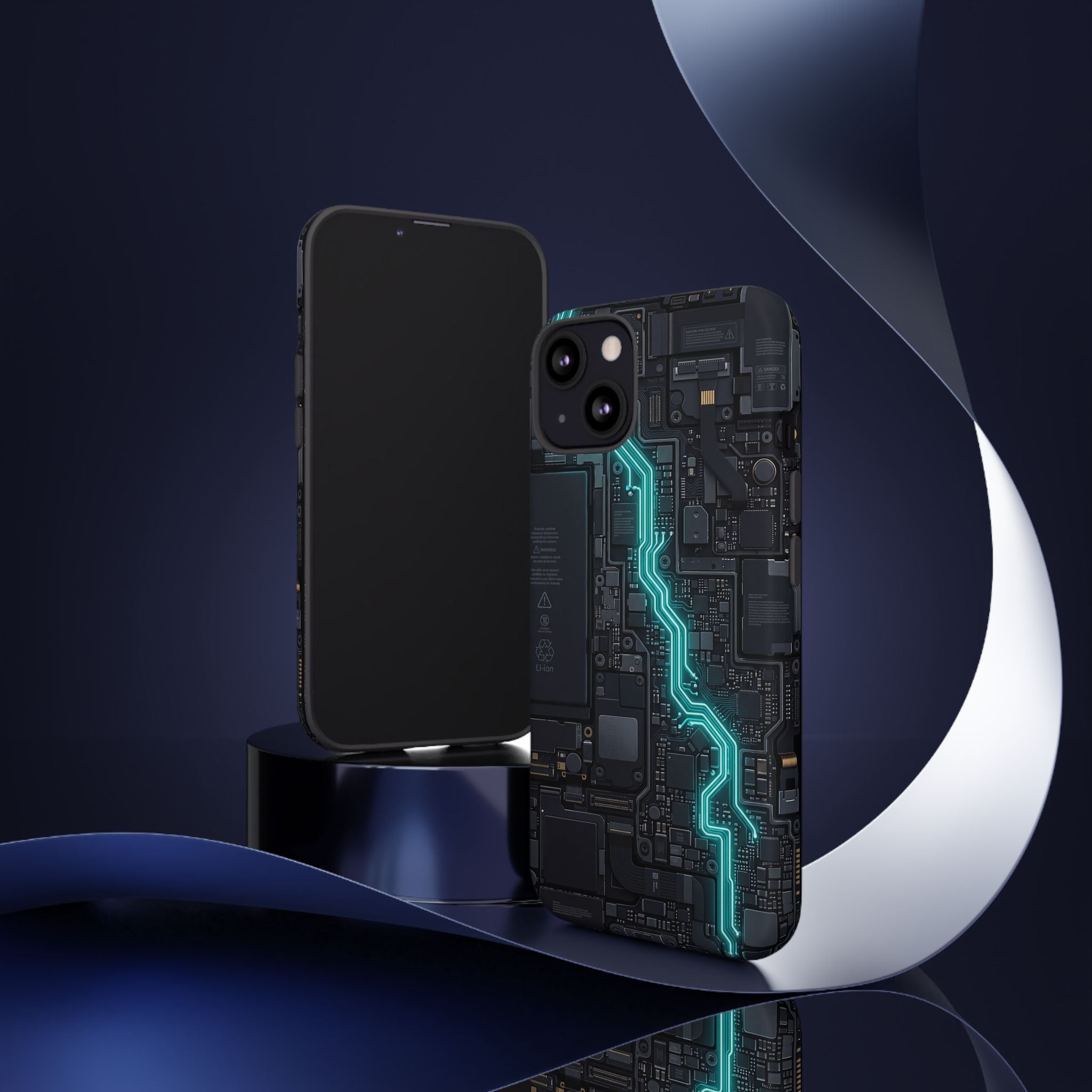 Electrician Cyan Circuit Phone Case - Samsung & iPhone Series