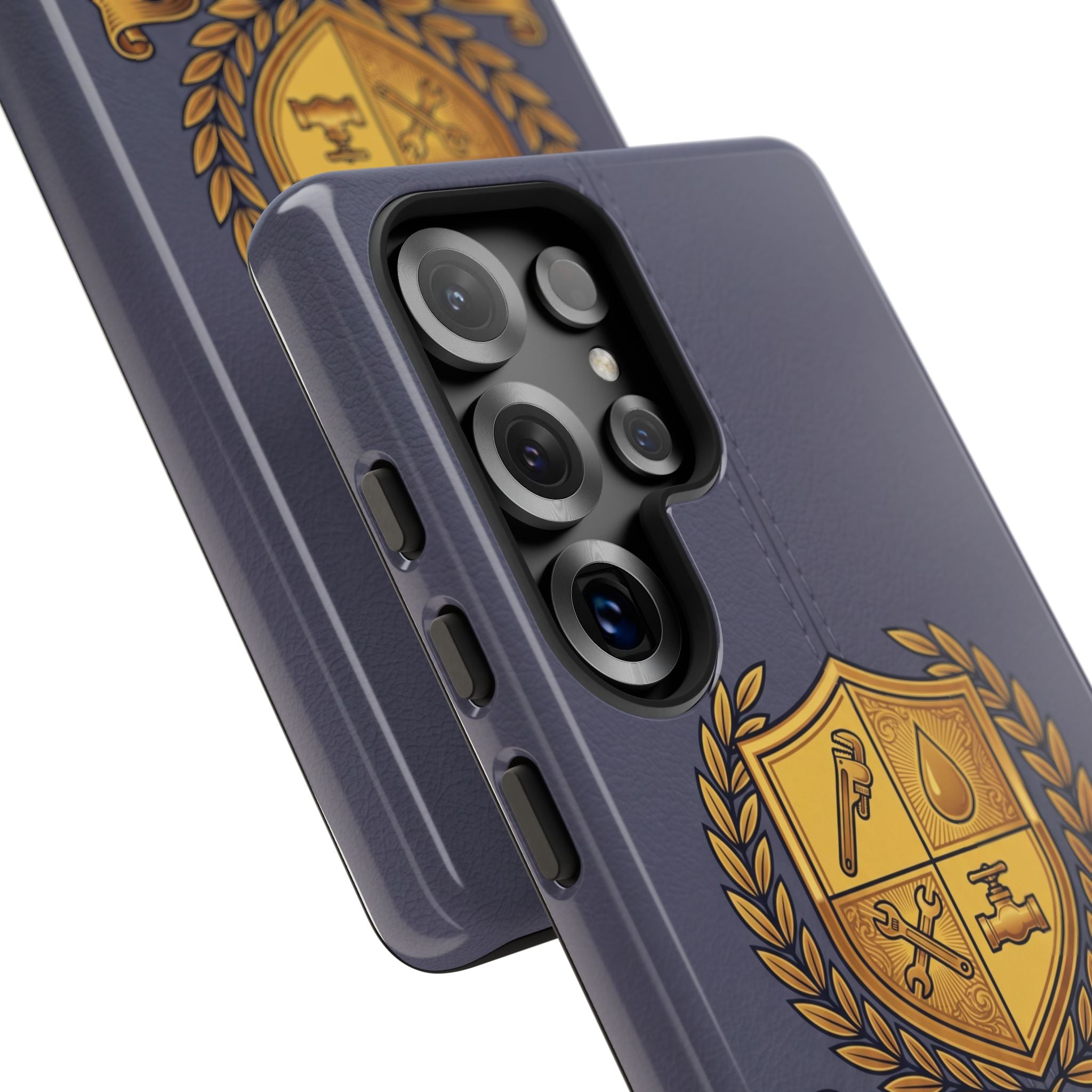 Master Plumber Slate Crest Phone Case - Samsung & iPhone Series