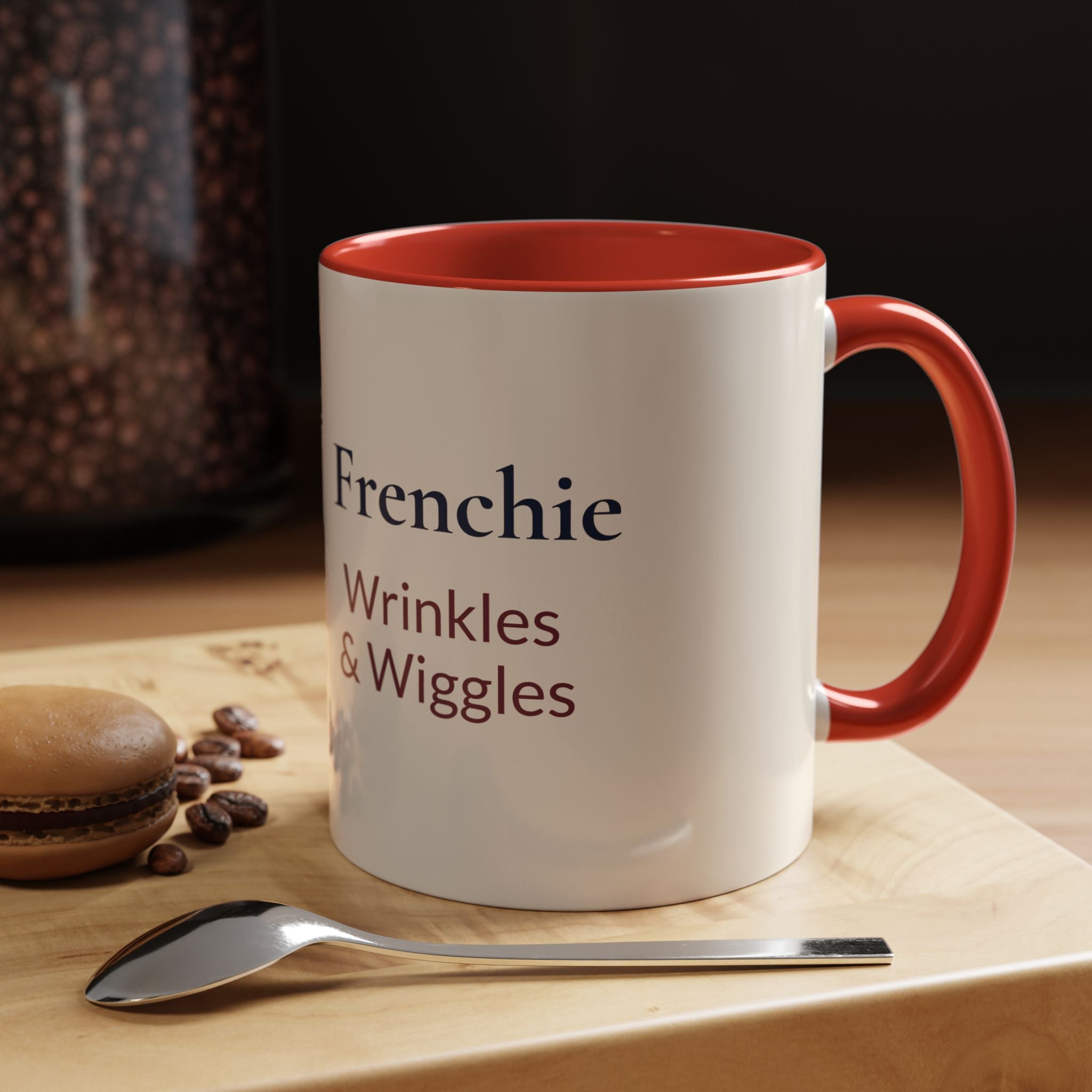 Personalized Frenchie Mug – Custom Name Coffee Mug – French Bulldog Lover Gift