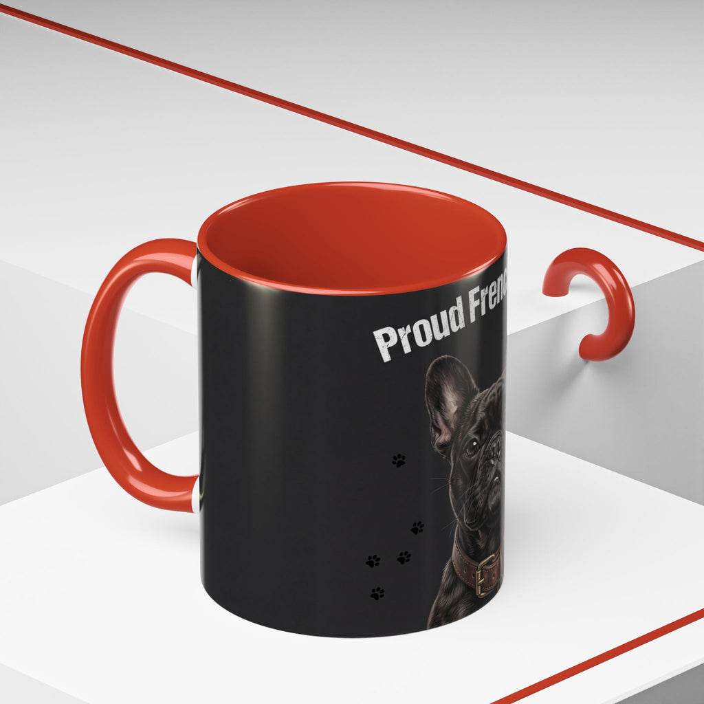 Proud Frenchie Dad Mug | French Bulldog Lover Gift | Dog Dad Coffee Mug