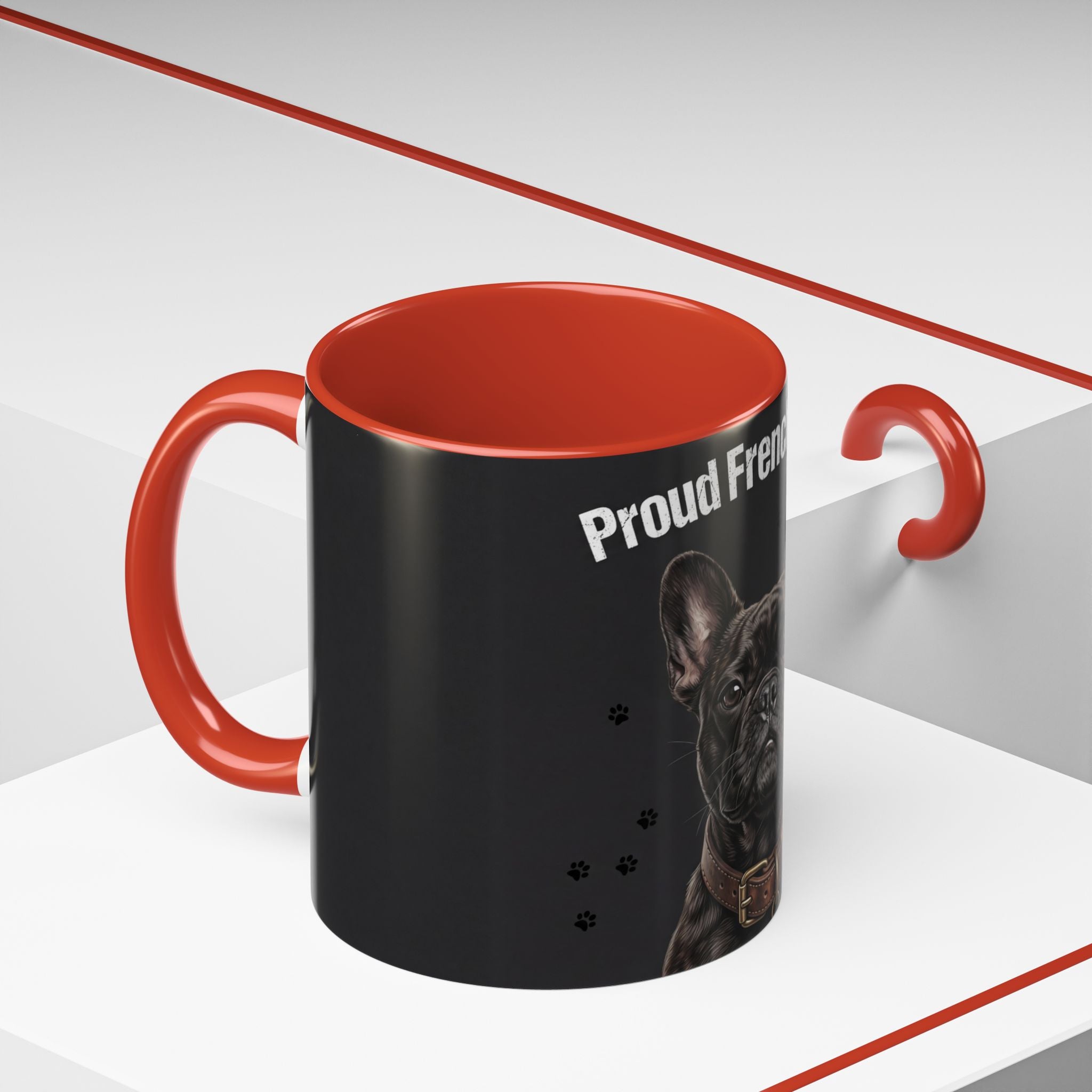 Proud Frenchie Dad Mug | French Bulldog Lover Gift | Dog Dad Coffee Mug
