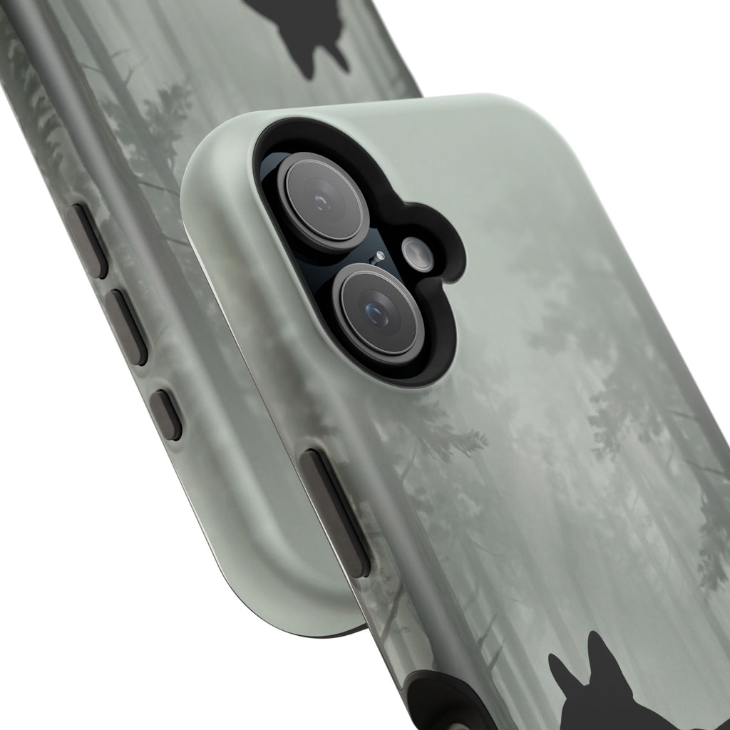 Personalized French Bulldog Misty Forest Phone Case — Wireless Charging Cover
