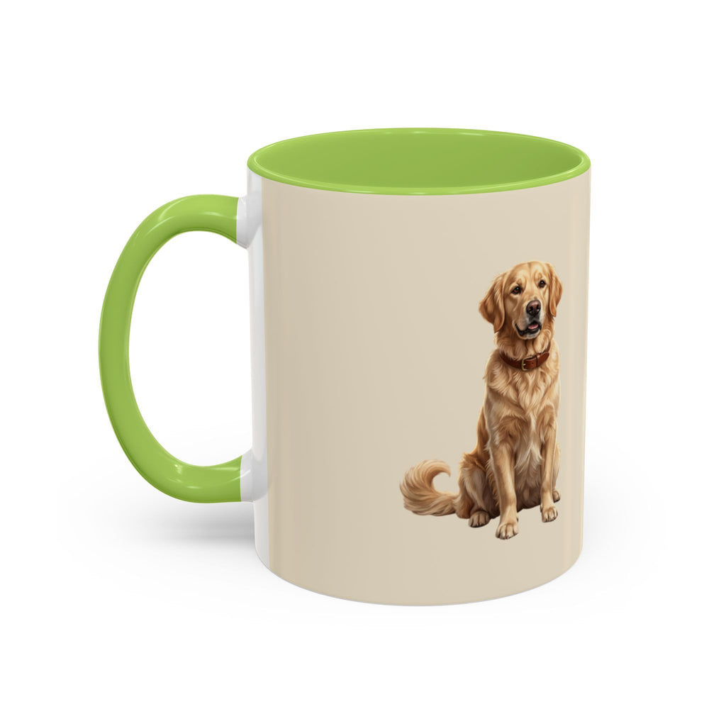 Personalized Golden Retriever Mug | Custom Name & Message Dog Mom Dad Coffee Mug