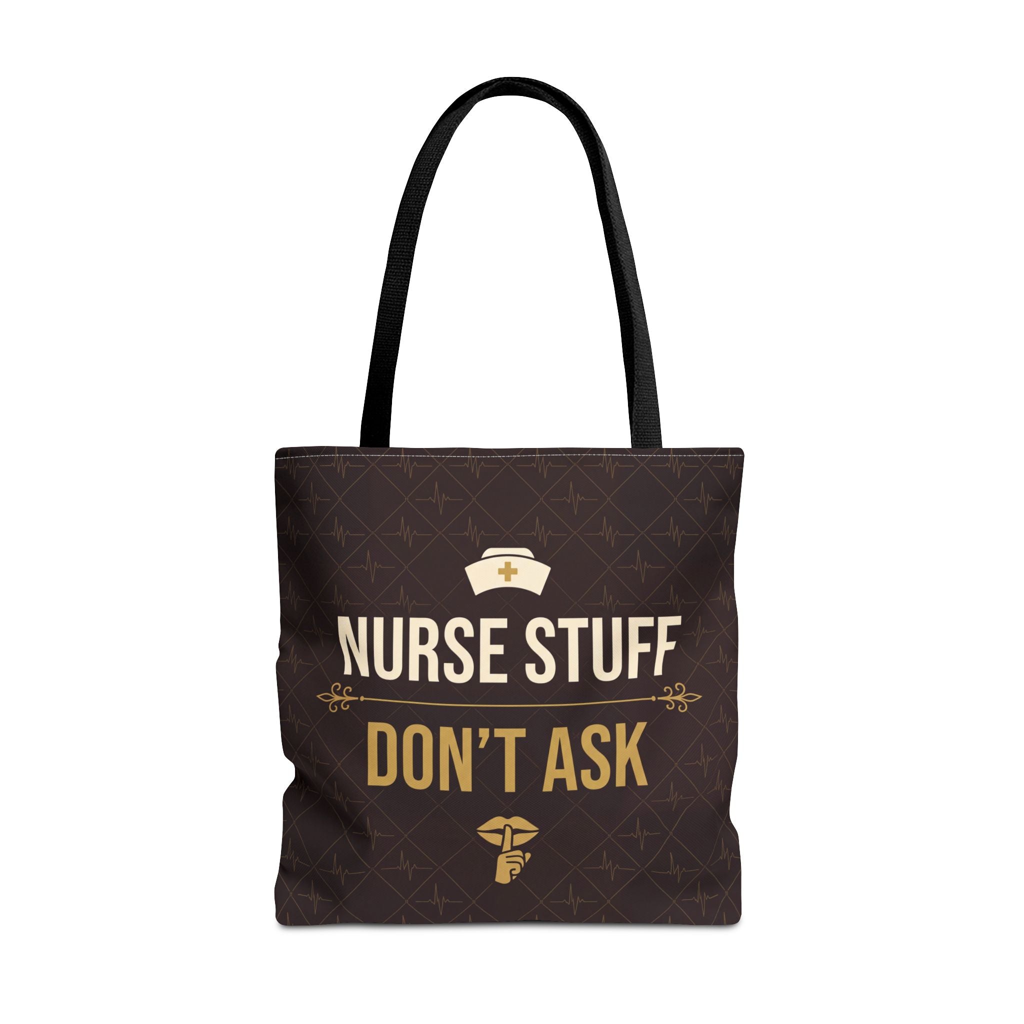 Nurse Stuff Don't Ask Tote | Funny Nurse Gift Tote Bag | Nurse Humour Appreciation Gift | Premium Polyester Carry-All
