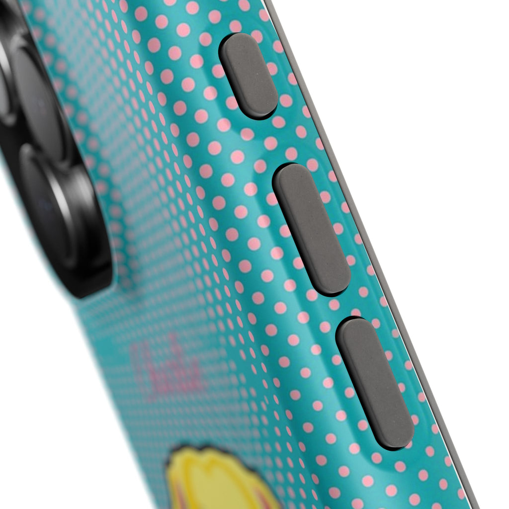 Personalized Pop Art Labrador Phone Case — Tough Magnetic Case with Wireless Charging