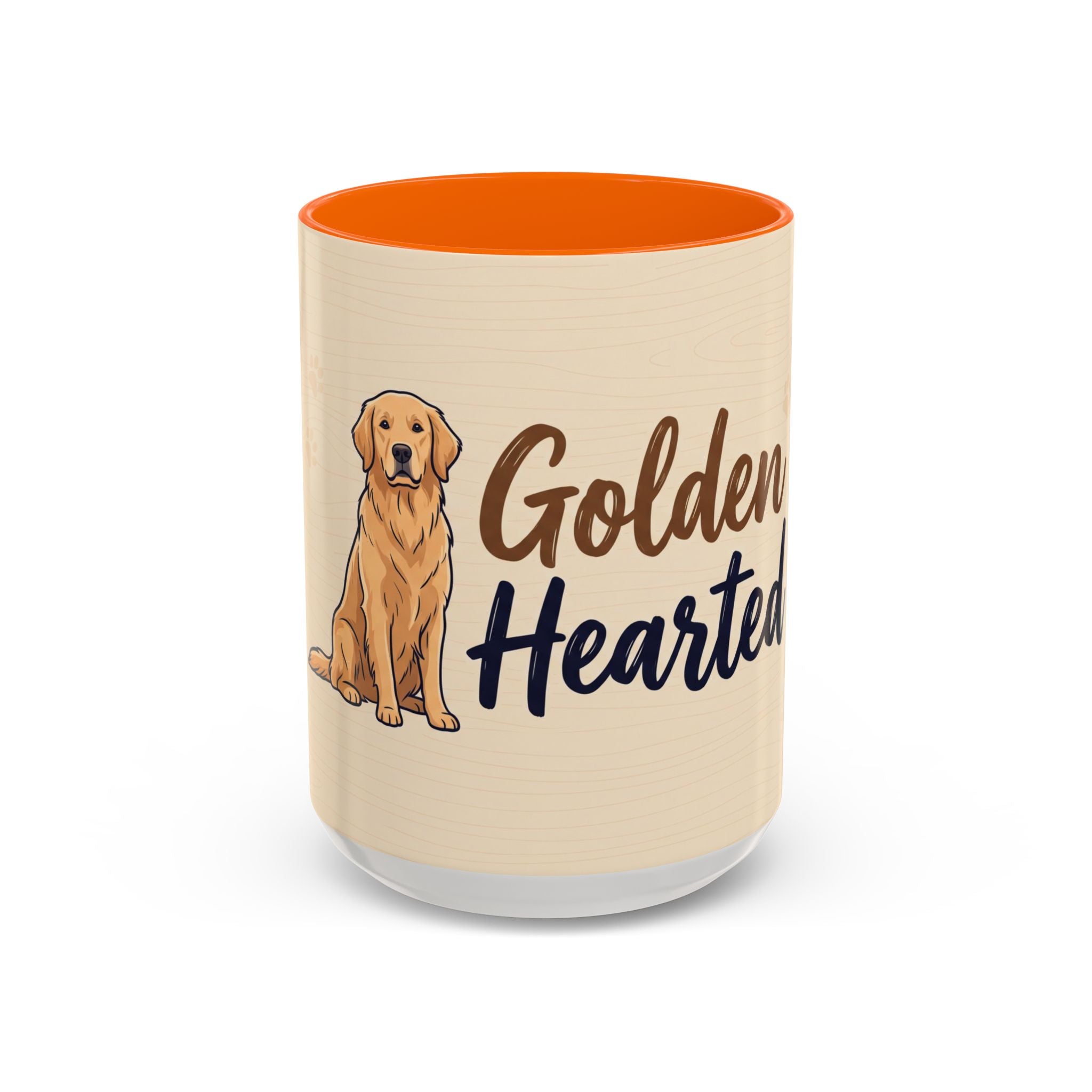 Golden Hearted Mug | Golden Retriever Lover Gift | Cute Dog Coffee Mug