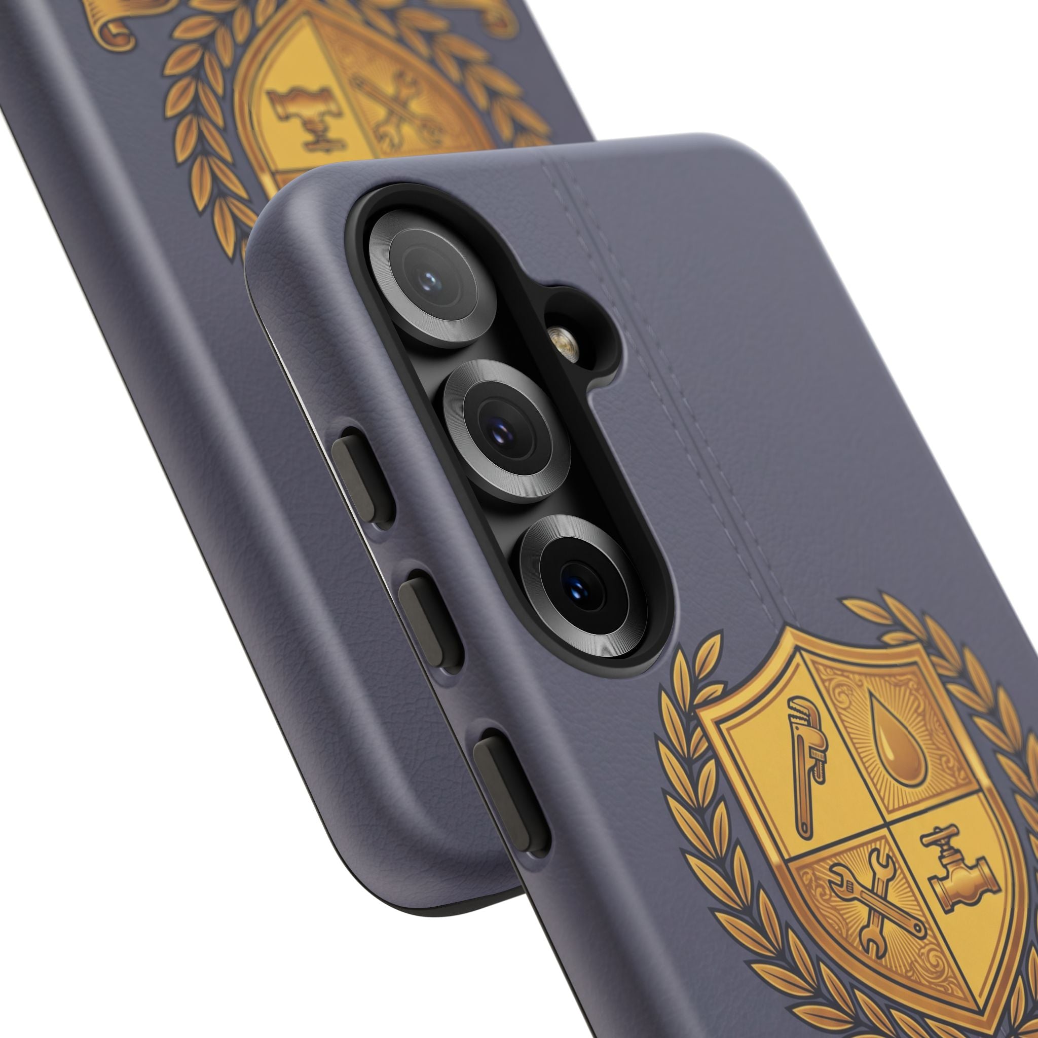Master Plumber Slate Crest Phone Case - Samsung & iPhone Series