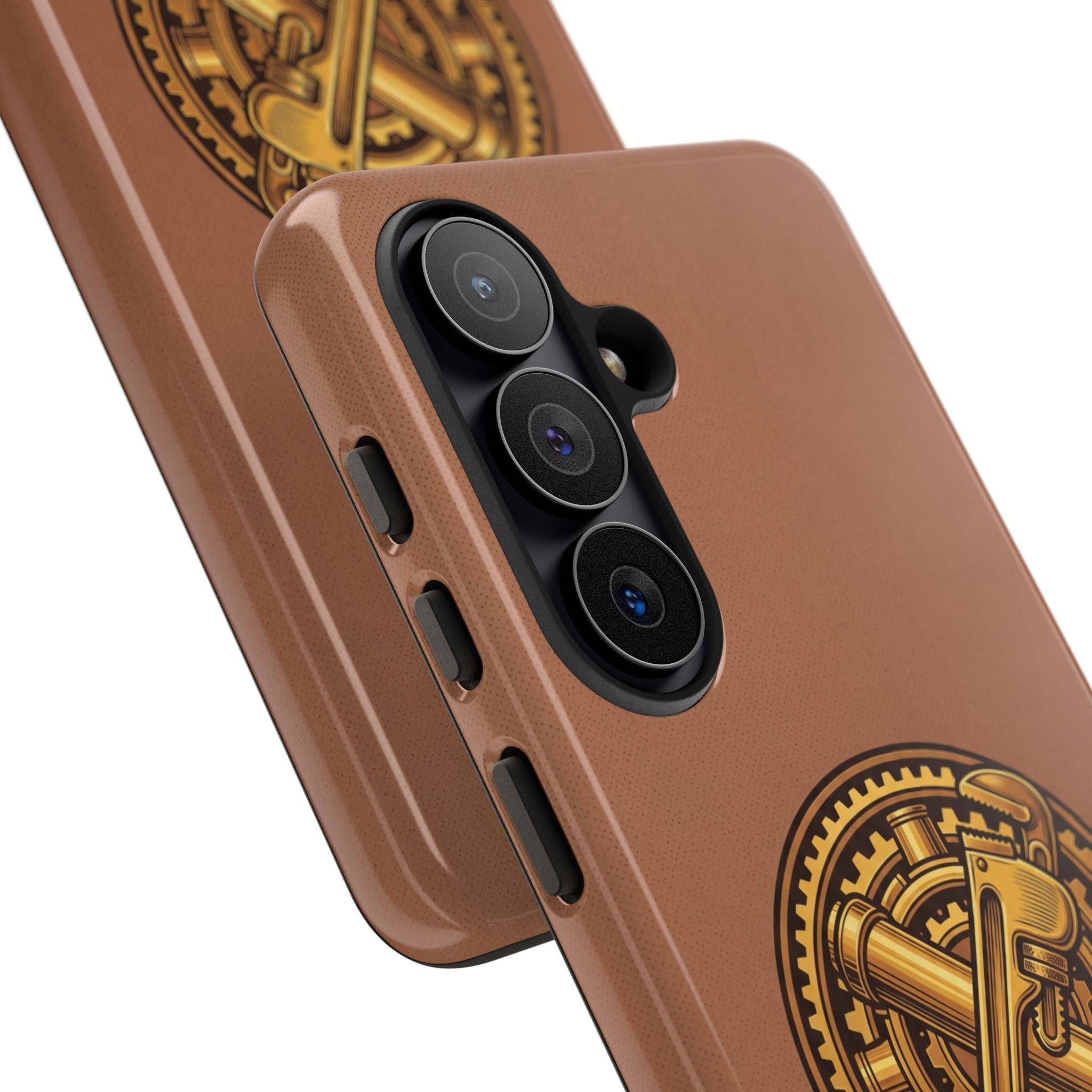 Plumber Born to Build Leather Phone Case - Samsung & iPhone Series