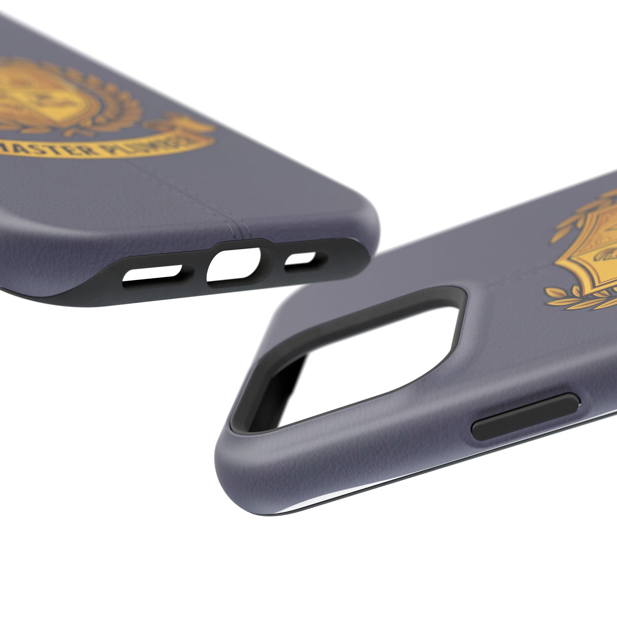 Master Plumber Crest Phone Case — Heraldic Shield Wireless Charging Cover