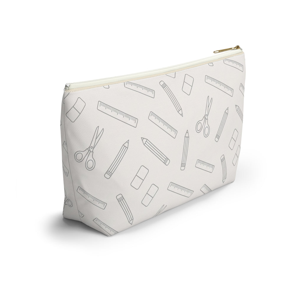 Personalized Teacher Gift Pouch – Custom Name Makeup Bag for Teachers
