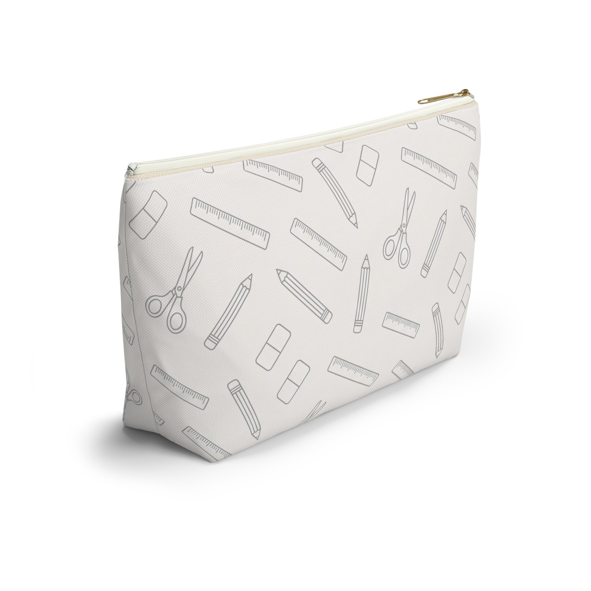 Personalized Teacher Gift Pouch – Custom Name Makeup Bag for Teachers