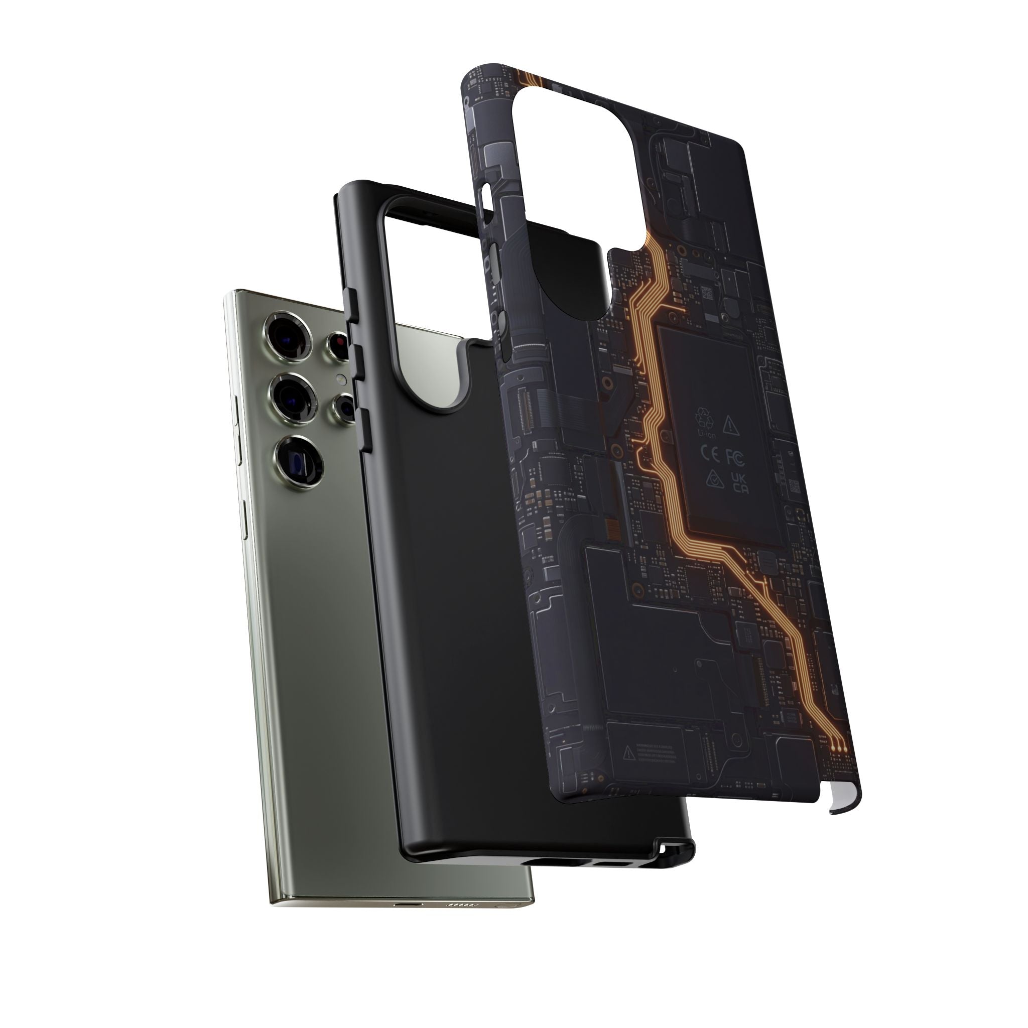 Electrician Glowing Circuit Phone Case - Samsung & iPhone Series