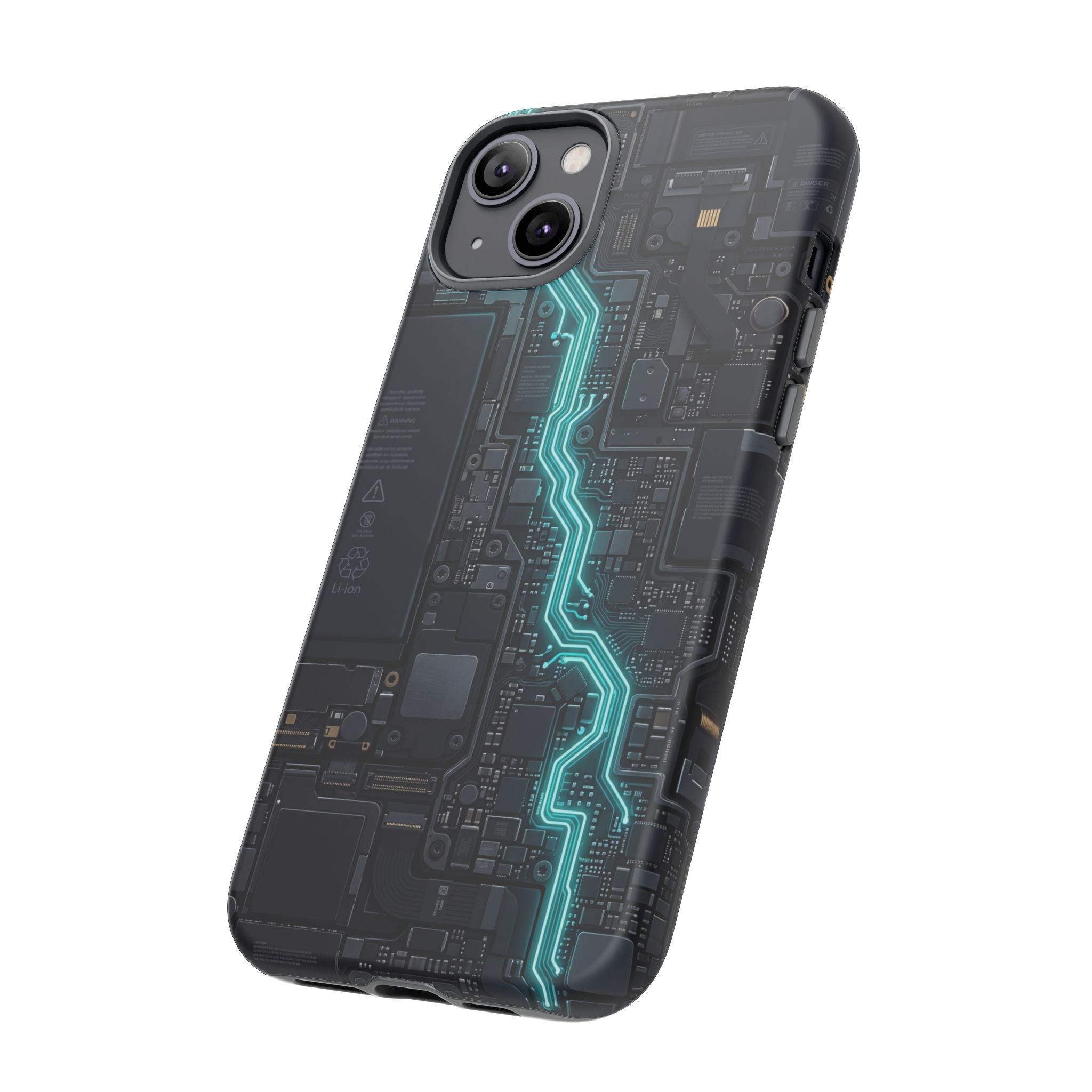Electrician Cyan Circuit Phone Case - Samsung & iPhone Series