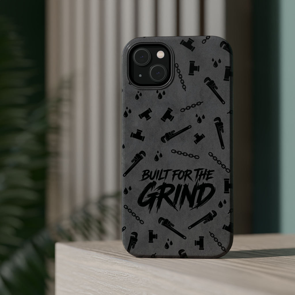 Built for the Grind Phone Case — Plumber Tools Wireless Charging Cover