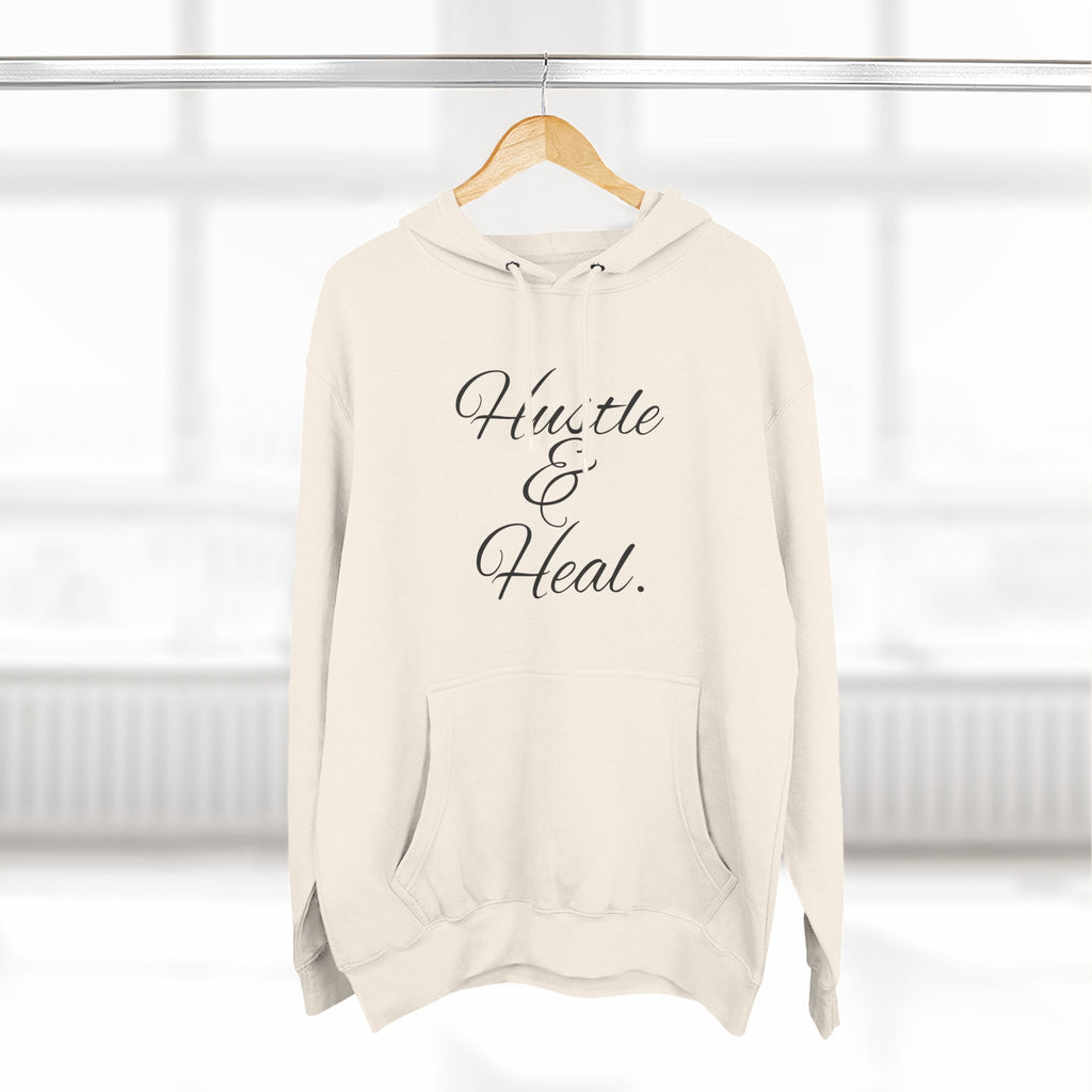Nurse Hoodie | Hustle and Heal | Unisex Comfortable Pullover for Passionate Nurses and Medical Workers