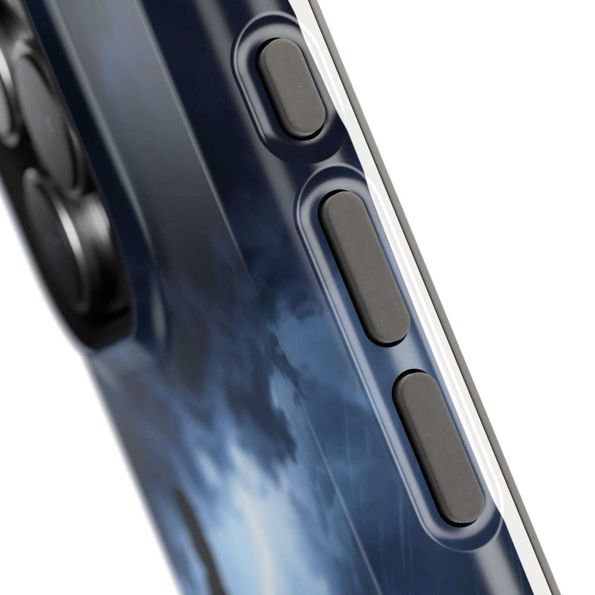 Personalized Lightning Storm EMS Phone Case — Wireless Charging Cover
