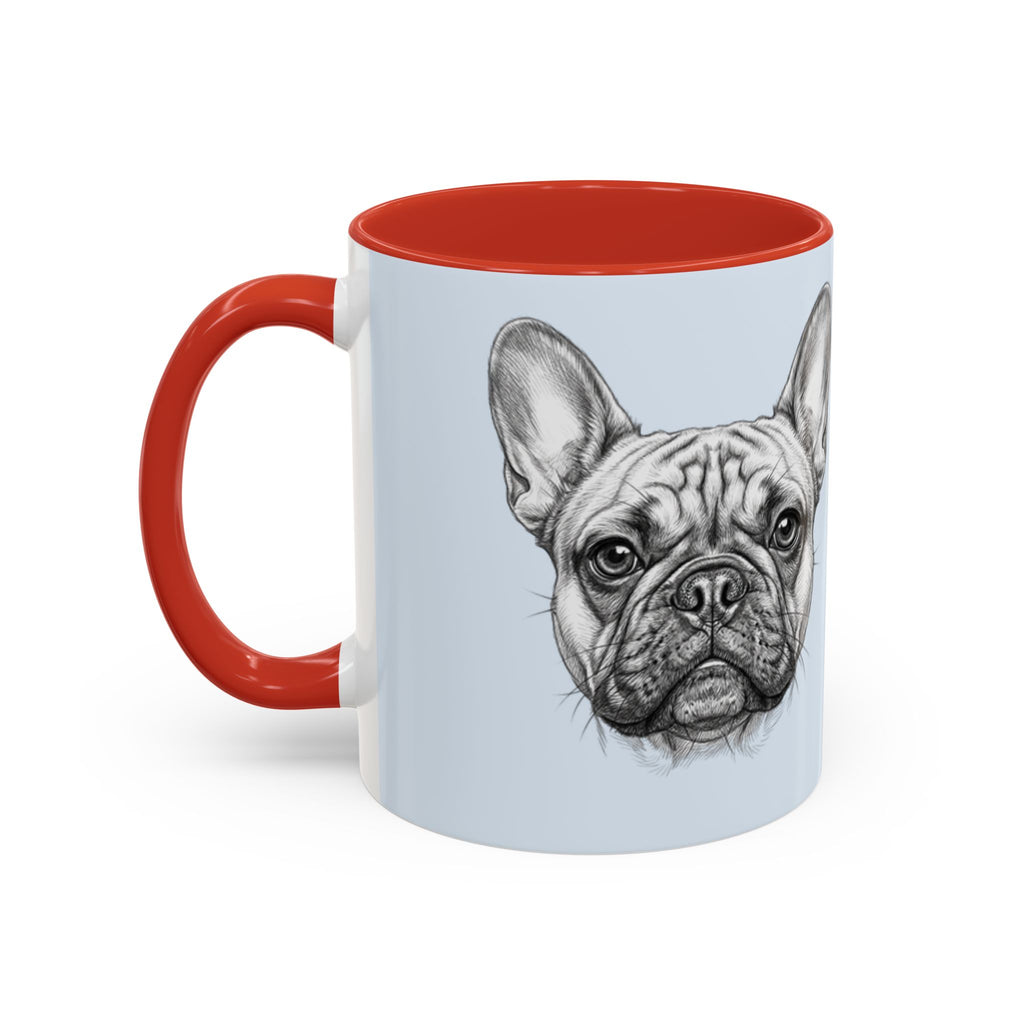 Personalized Frenchie Mug | Custom Name Mug | French Bulldog Gift | Frenchie Lover Coffee Cup