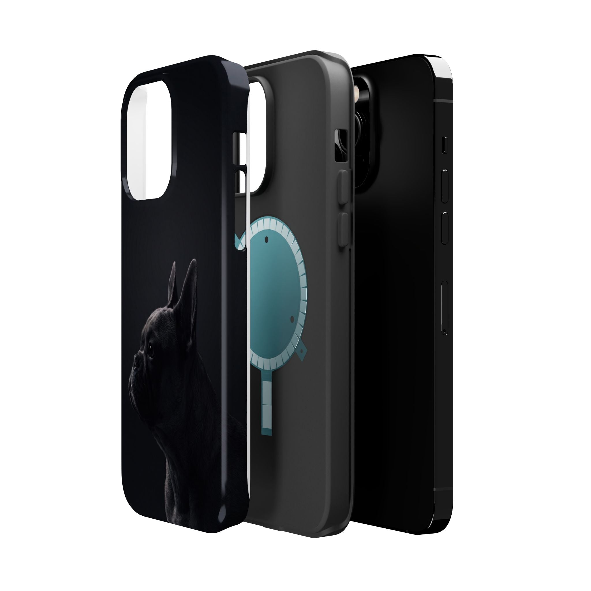 French Bulldog Phone Case — Impact-Resistant Wireless Charging Cover