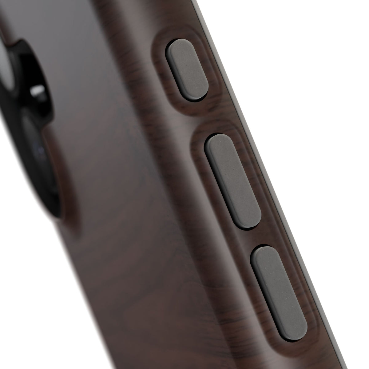 Gold Paramedic Laurel Badge Wood Phone Case — Magnetic Wireless Charging Cover