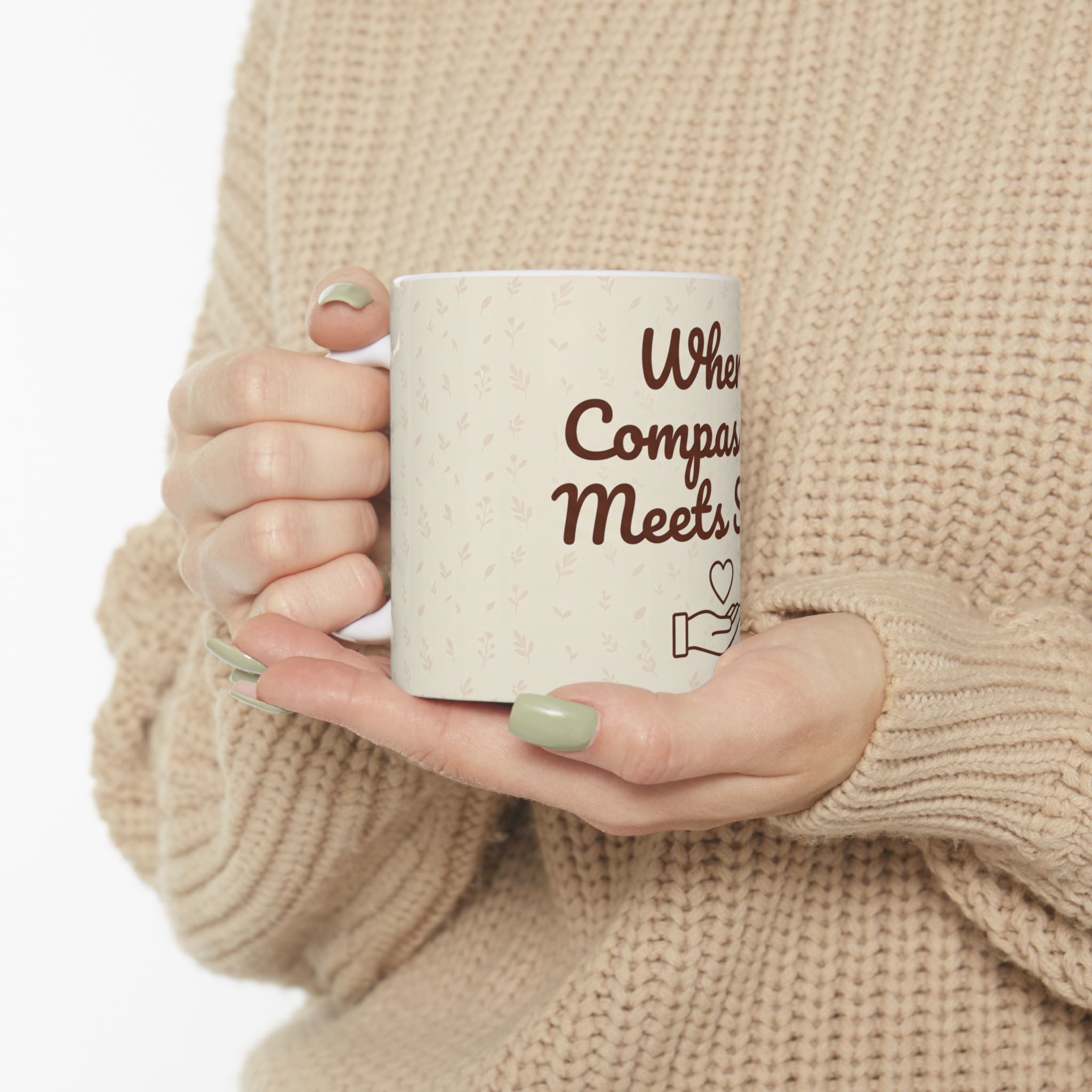 Nurse Mug – Where compassion meets skill – Nurse Gift – Coffee Mug for Nurses – New Nurse Gift
