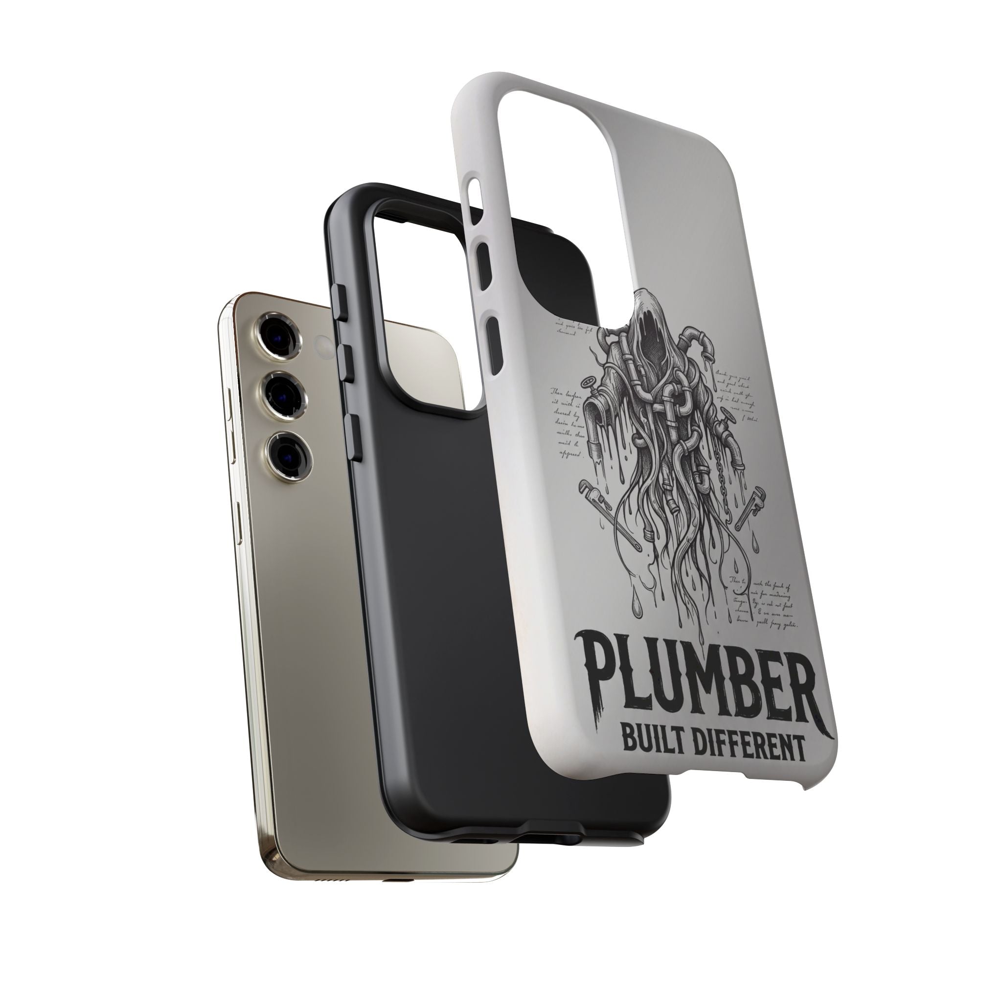 Gothic Pipe Wraith Plumber Phone Case - Samsung & iPhone Series
