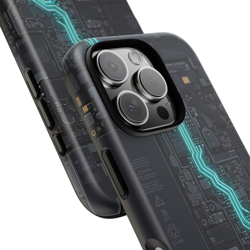 Electrician Cyan Circuit Phone Case - Samsung & iPhone Series
