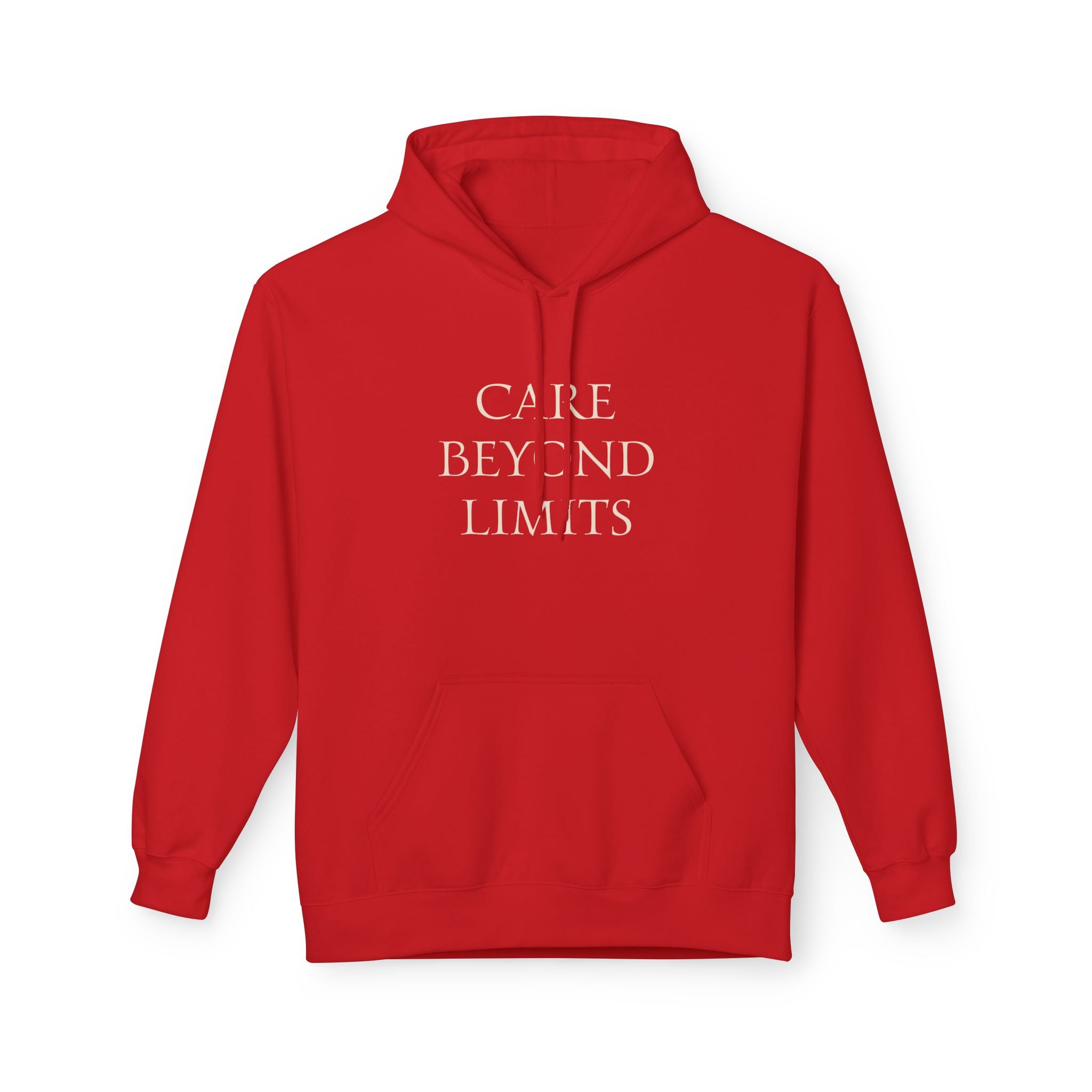 Nurse Hoodie |  Cozy Inspirational "Care Beyond Limits"