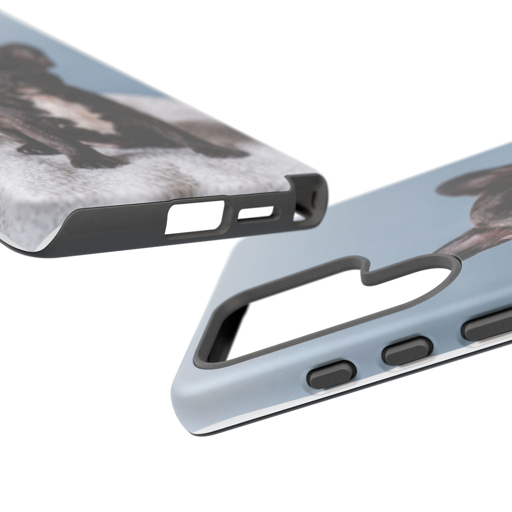 French Bulldog Puppy Phone Case | Adorable Brindle Frenchie Portrait | Samsung & iPhone